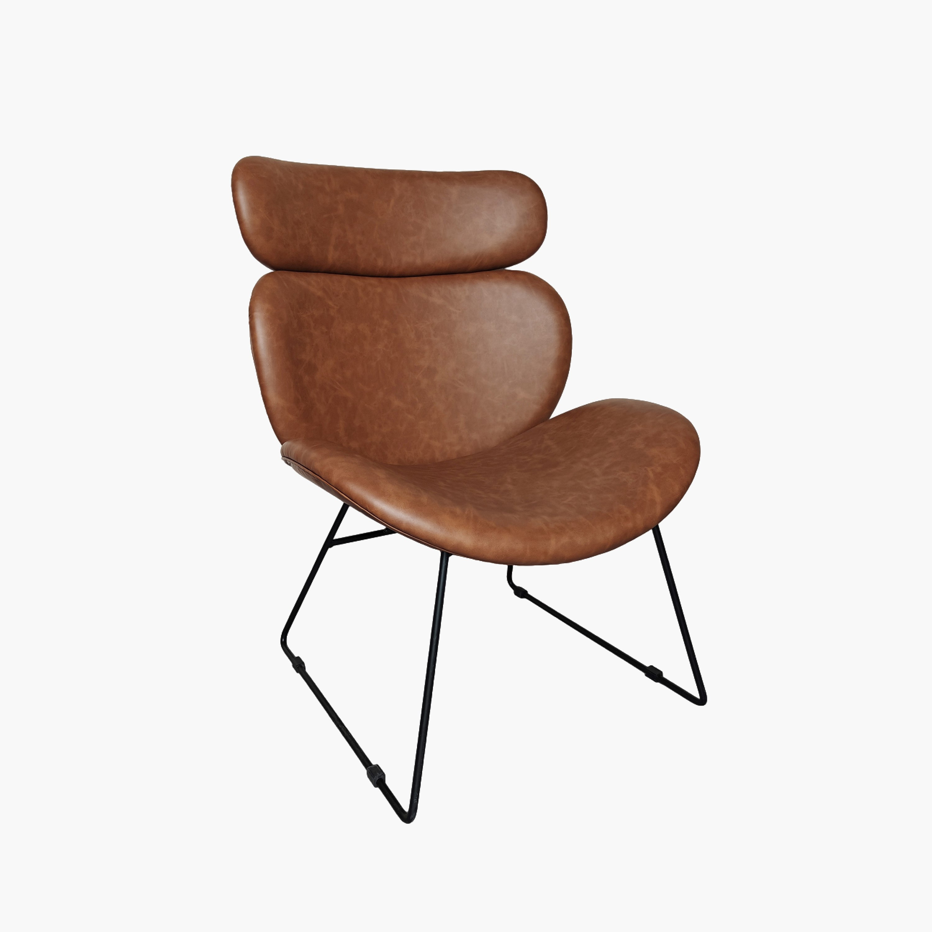 Malta Leather Air Accent Chair-hbxlivingroom-sofasandarmchairs-easychairs-image-2