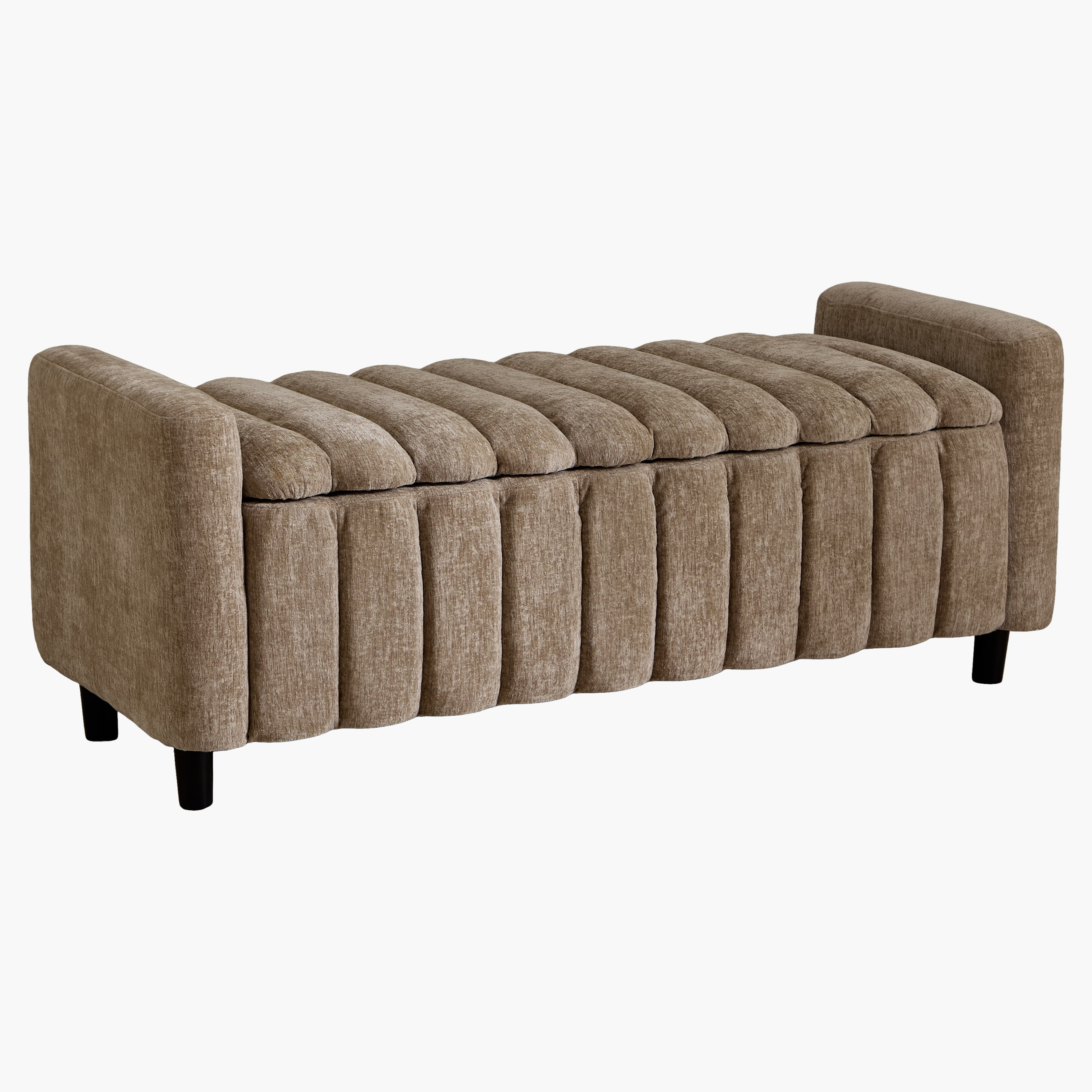 Lanso 2-Seater Fabric Bench with Storage-hbxfurniture-sofasandarmchairs-benches-image-8