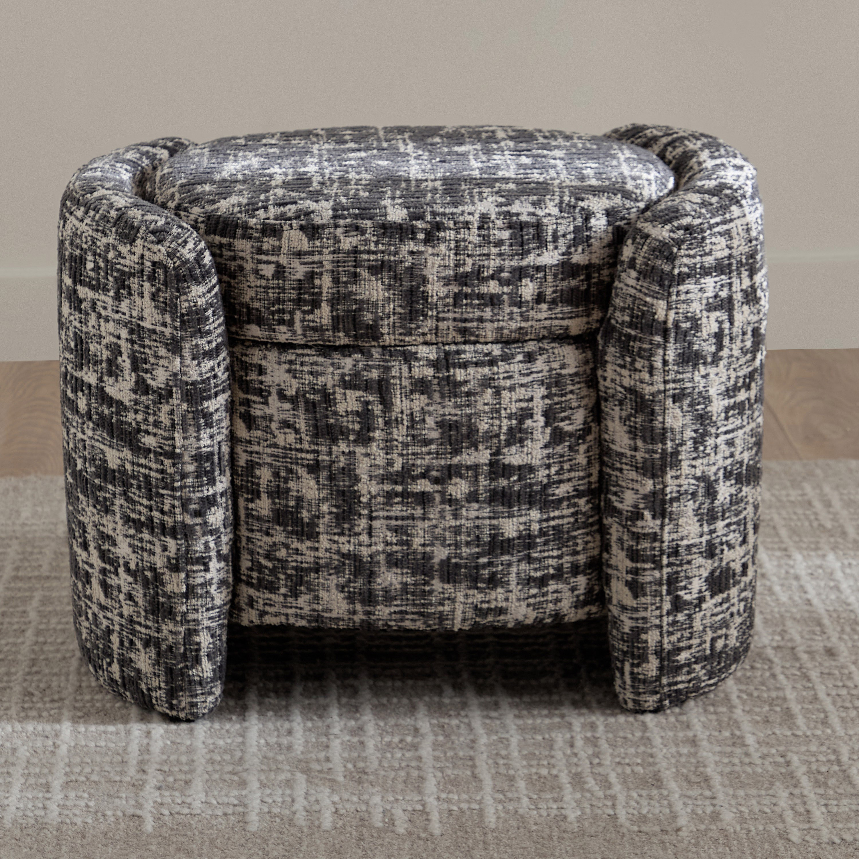 Curvi Fabric Ottoman with Storage-hbxlivingroom-sofasandarmchairs-ottomansandfootstools-image-2