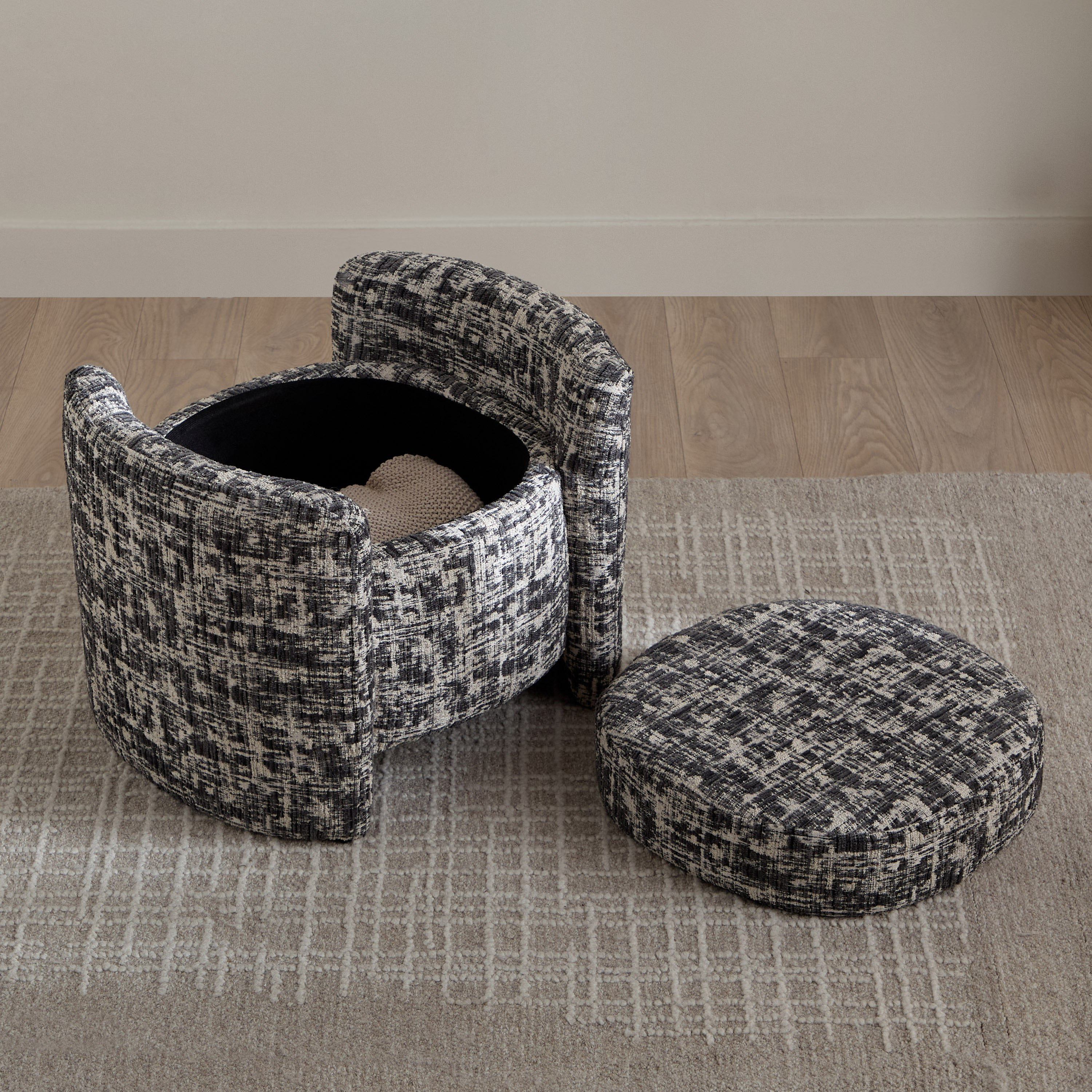Curvi Fabric Ottoman with Storage-hbxlivingroom-sofasandarmchairs-ottomansandfootstools-image-3