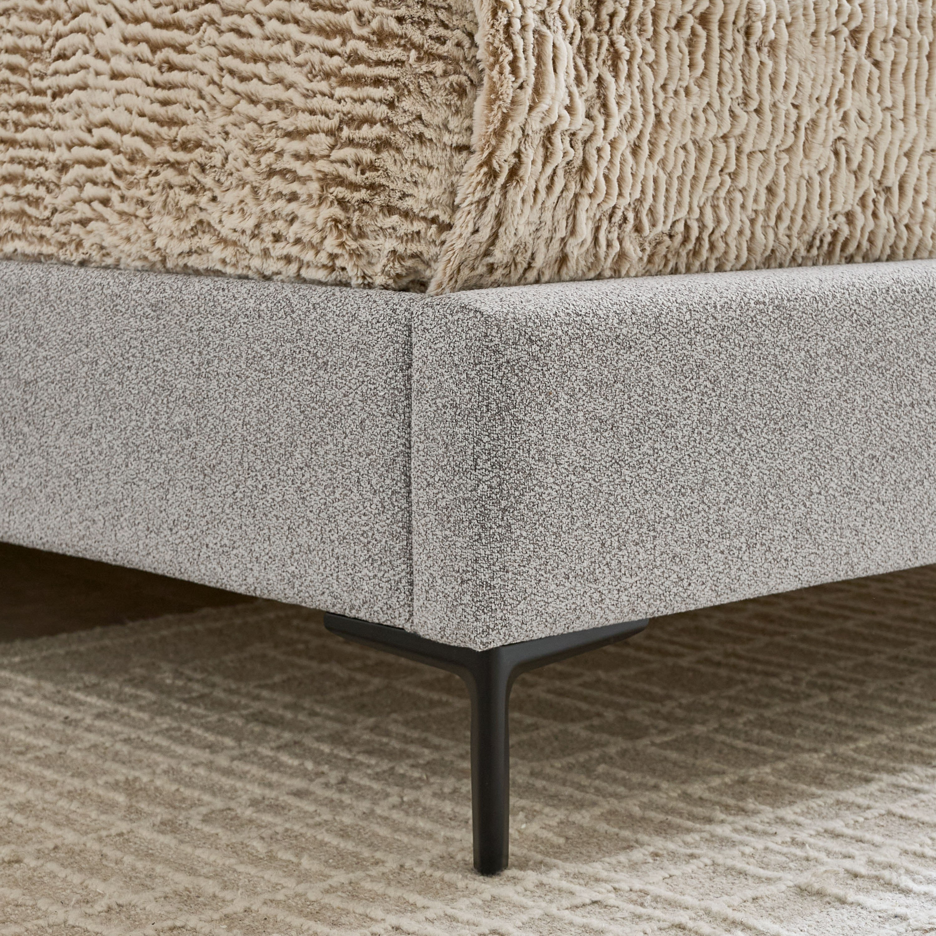 Movo Nordica Medora Upholstered King Bed - 180x200 cm-hbxfurniture-bedsandbedsets-beds-king-image-5