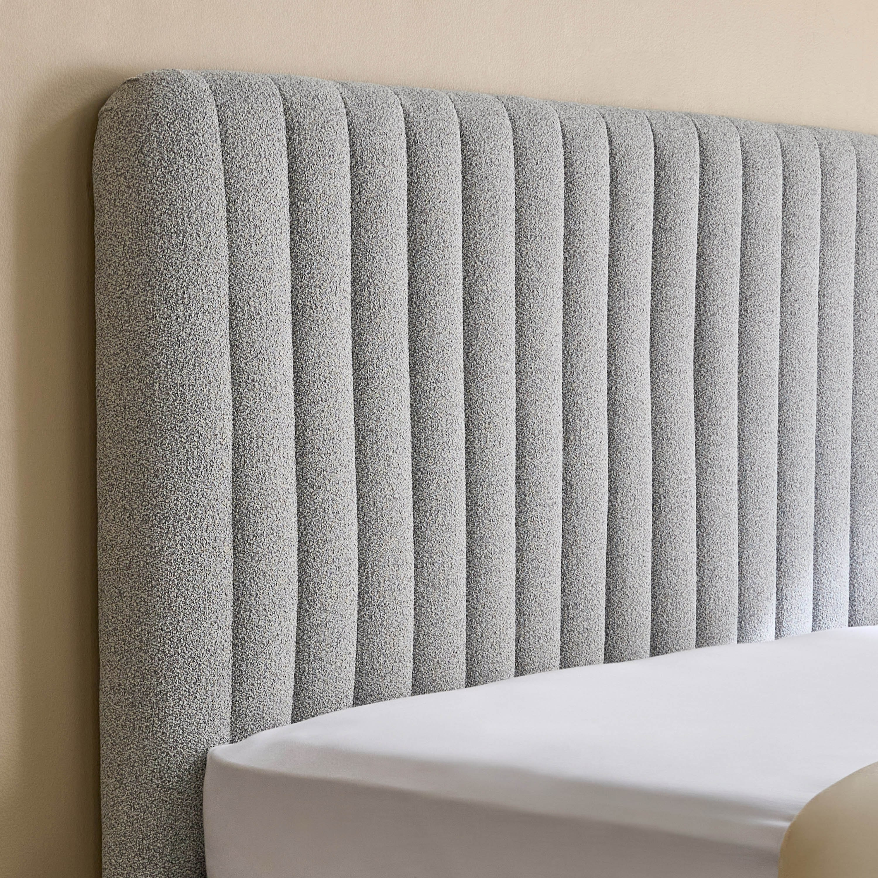 Movo Ruby Stanley Upholstered Queen Bed - 160x200 cm-hbxbedroom-bedsandbedsets-beds-queen-image-4