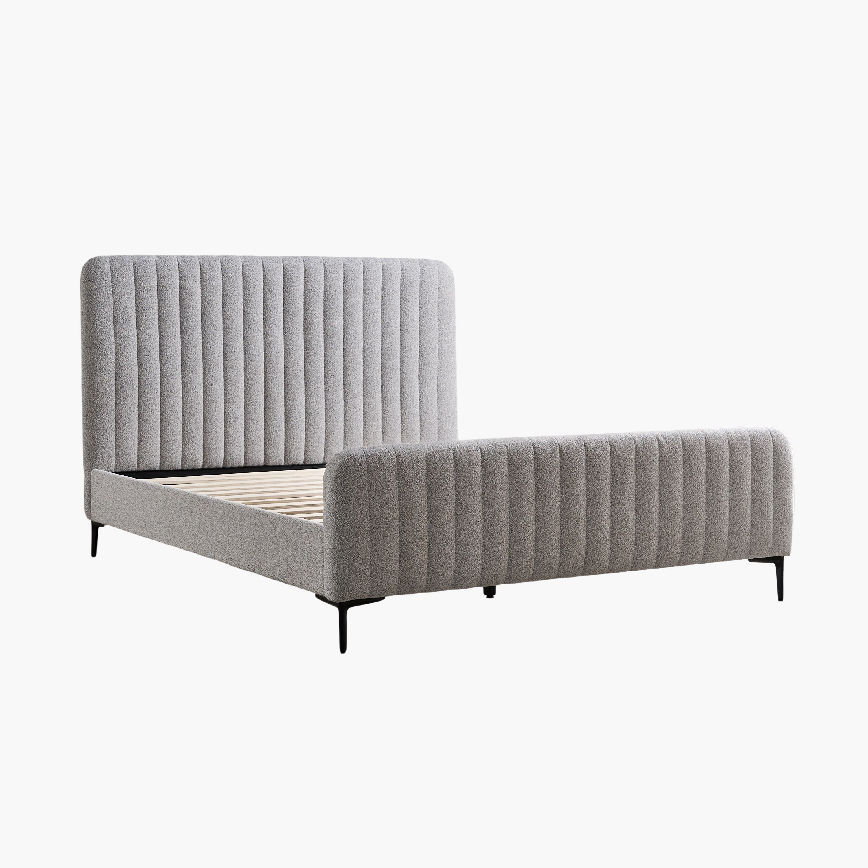 Movo Ruby Stanley Upholstered Queen Bed - 160x200 cm-hbxbedroom-bedsandbedsets-beds-queen-image-8