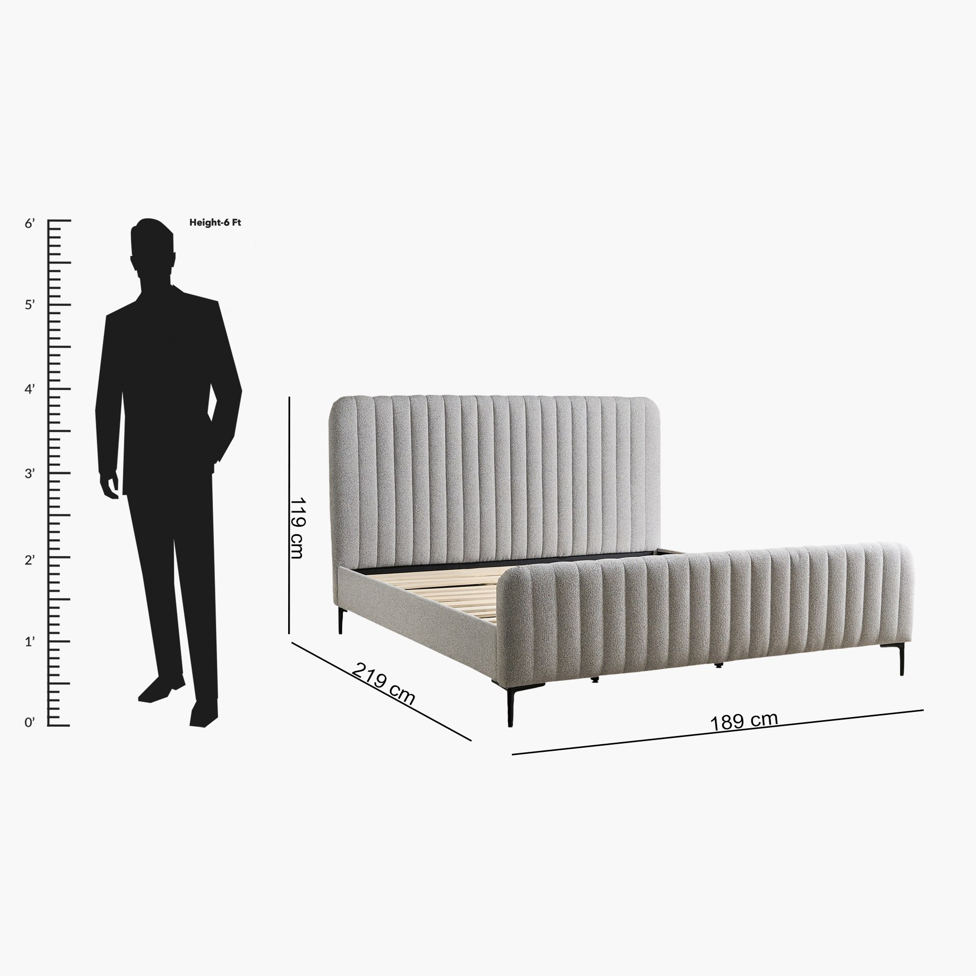 Movo Ruby Stanley Upholstered King Bed - 180x200 cm-PROMO_HB_UAE_HBX10_250526-image-9