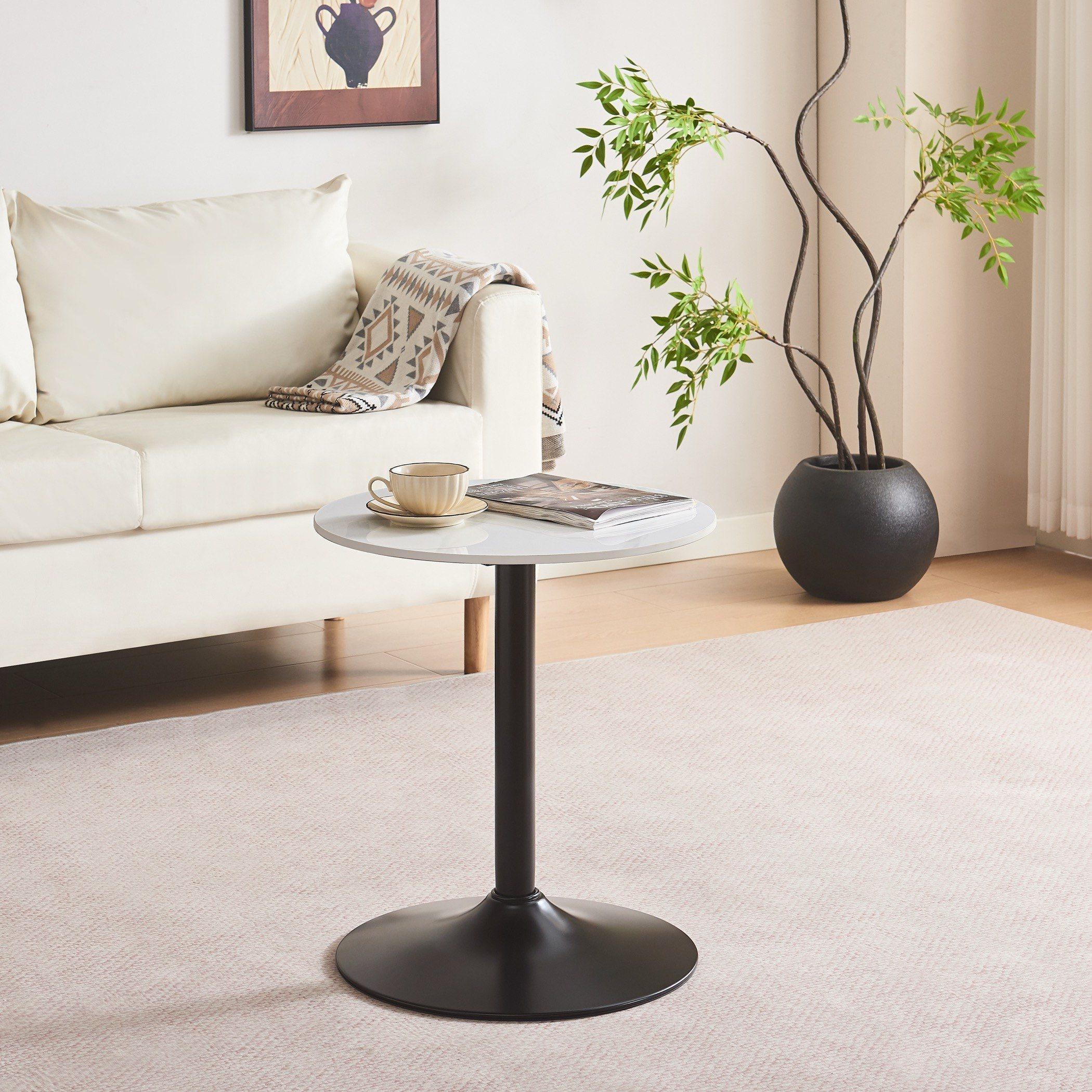 Elvis NXT Sintered Stone Round End Table-hbxfurniture-livingroom-endtables-image-2