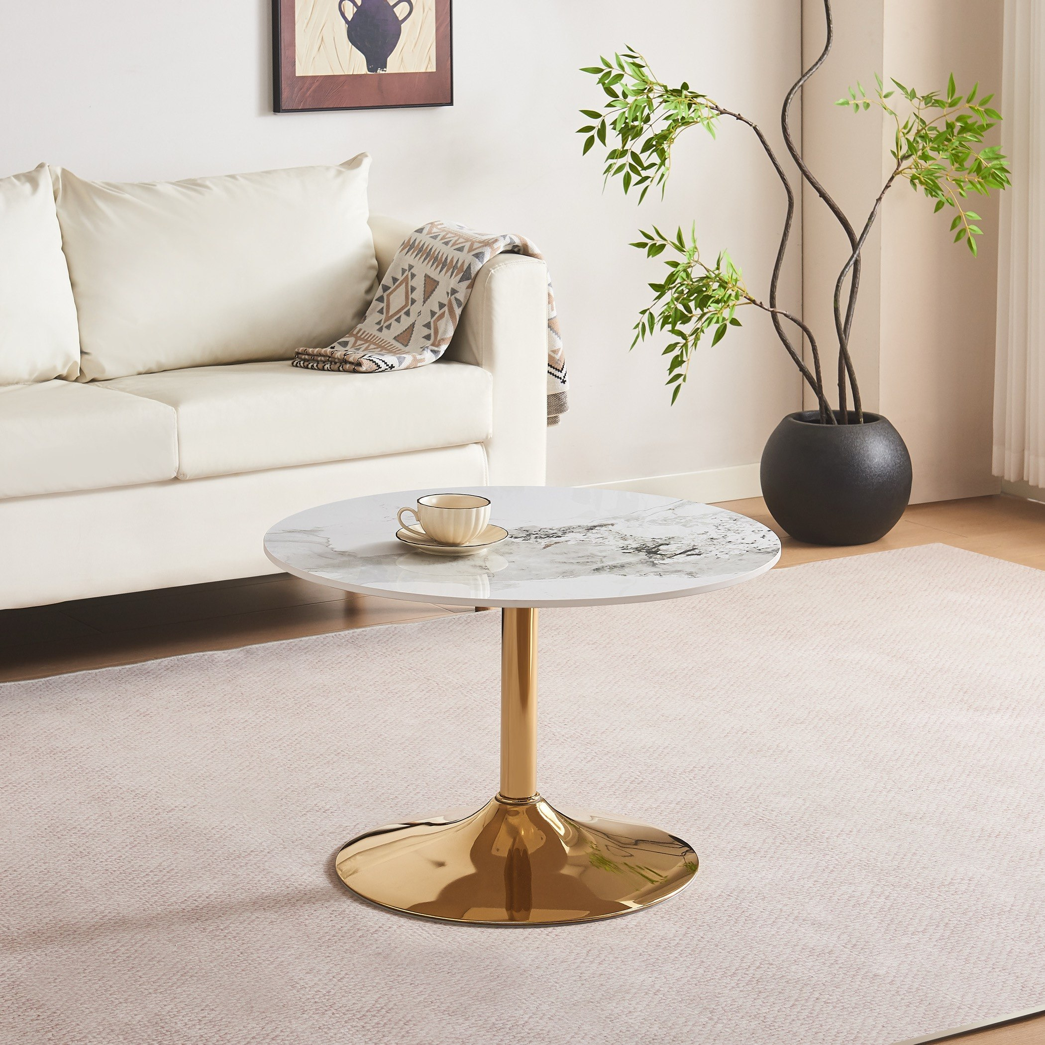 طاولة قهوة مستديرة من الحجر الملبد إن إكس تي من إلفيس-PROMO_HB_UAE_THRESHOLD_Furniture_020426-image-1