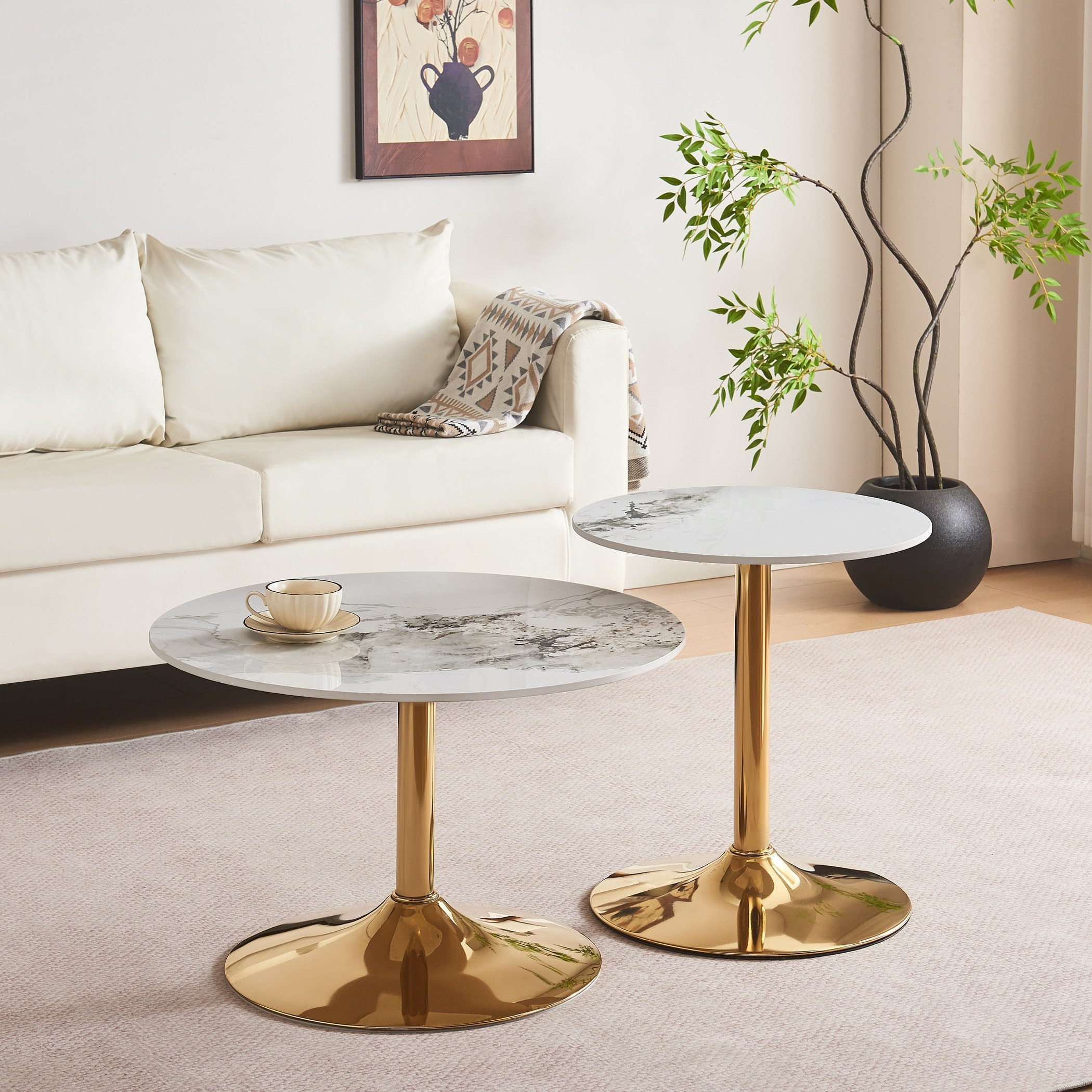 طاولة قهوة مستديرة من الحجر الملبد إن إكس تي من إلفيس-PROMO_HB_UAE_THRESHOLD_Furniture_020426-image-4