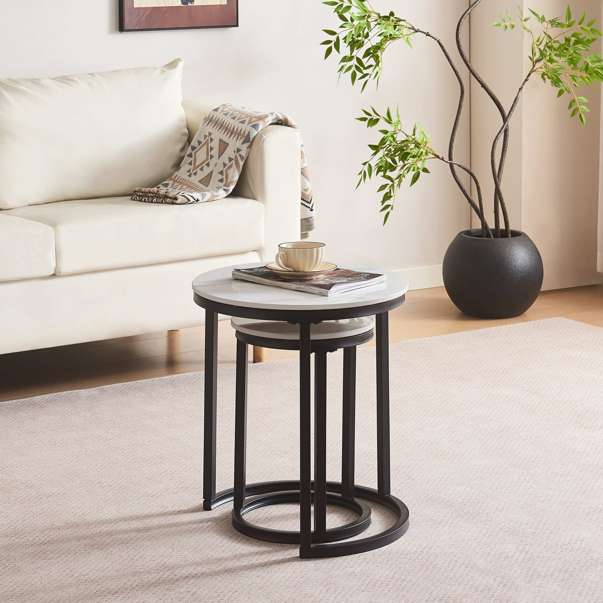 Roma Sintered Stone Nest of Tables - Set of 2-hbxfurniture-livingroom-nestingtables-image-2
