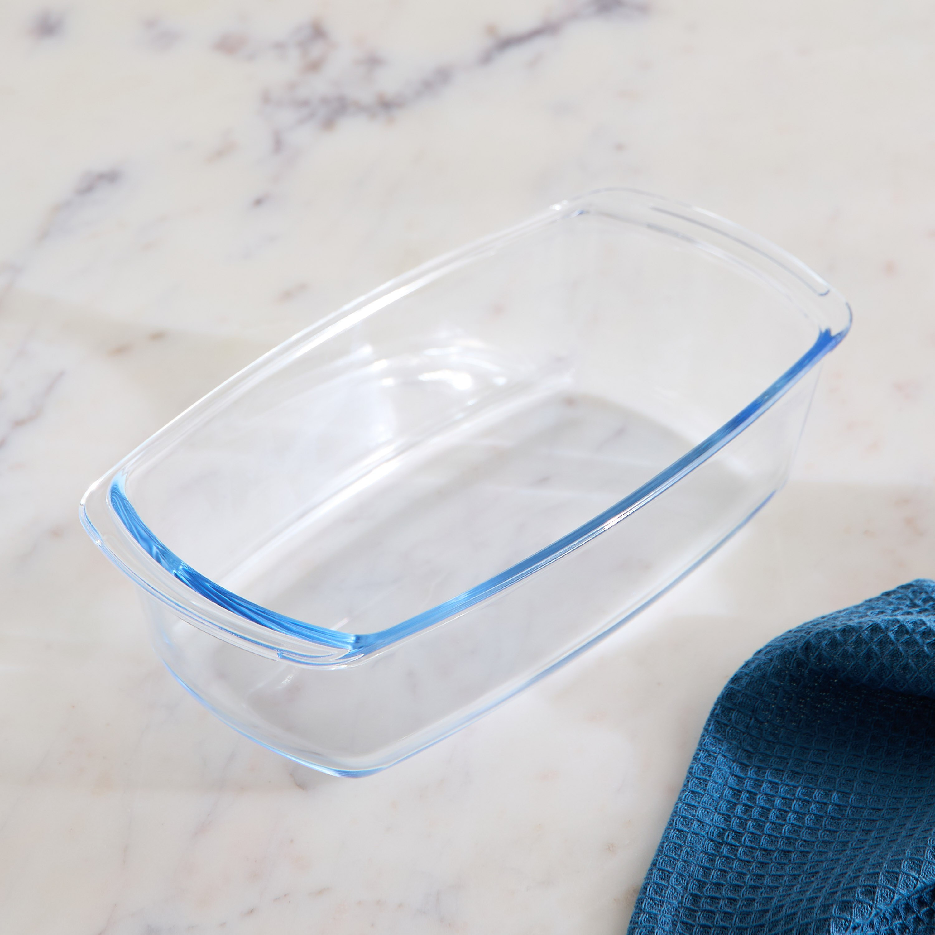قالب خبز زجاج بوروسيليكيات مستطيل للخبز والطهي من بيكولوجي - 1.8 لتر-hbxkitchen-bakeware-image-2