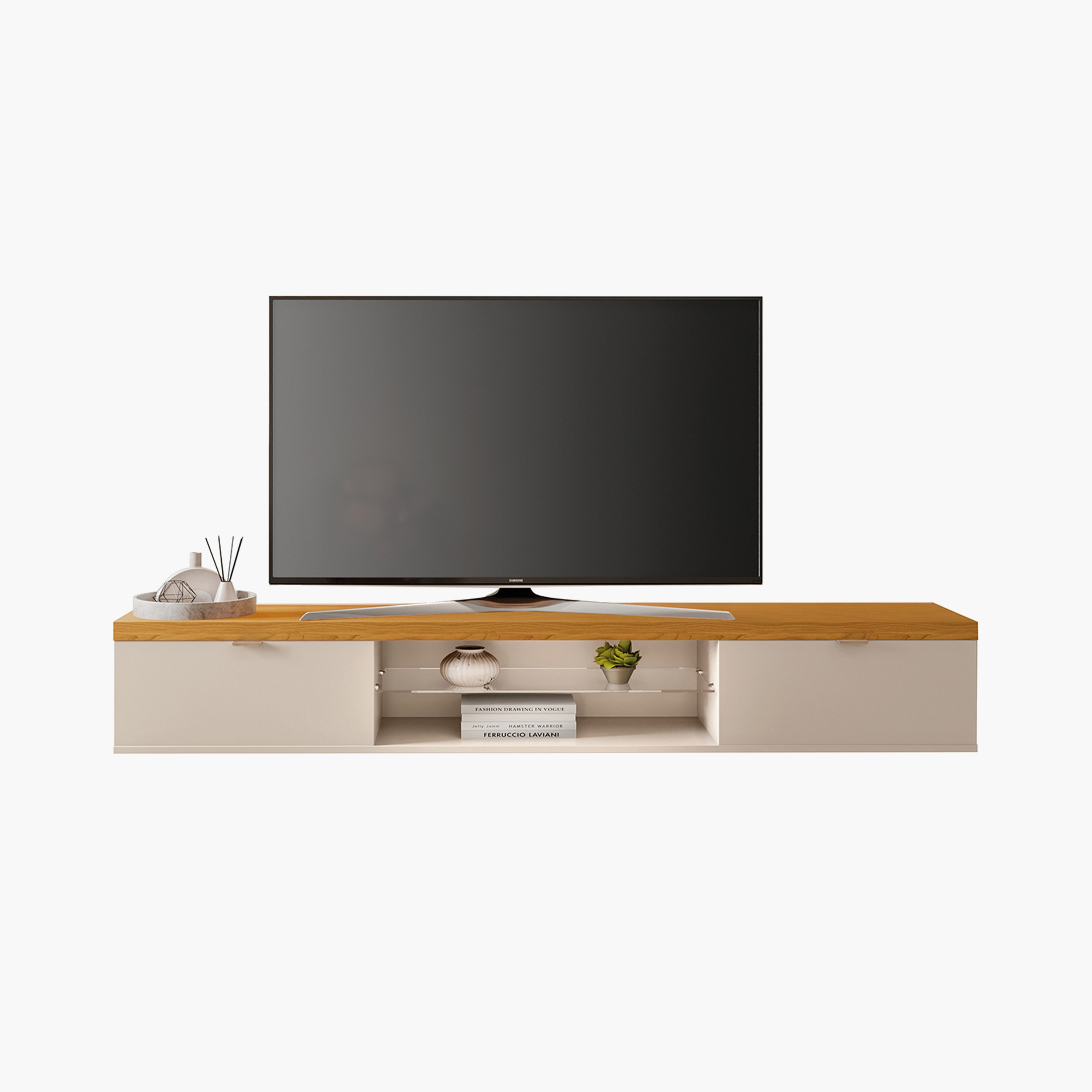 وحدة تلفزيون تُثبَّت على الحائط 1.8 متر للأجهزة حتى 75 بوصة من موفو بينيتون-hbxlivingroom-mediaunitsandstorage-tvunits-image-2