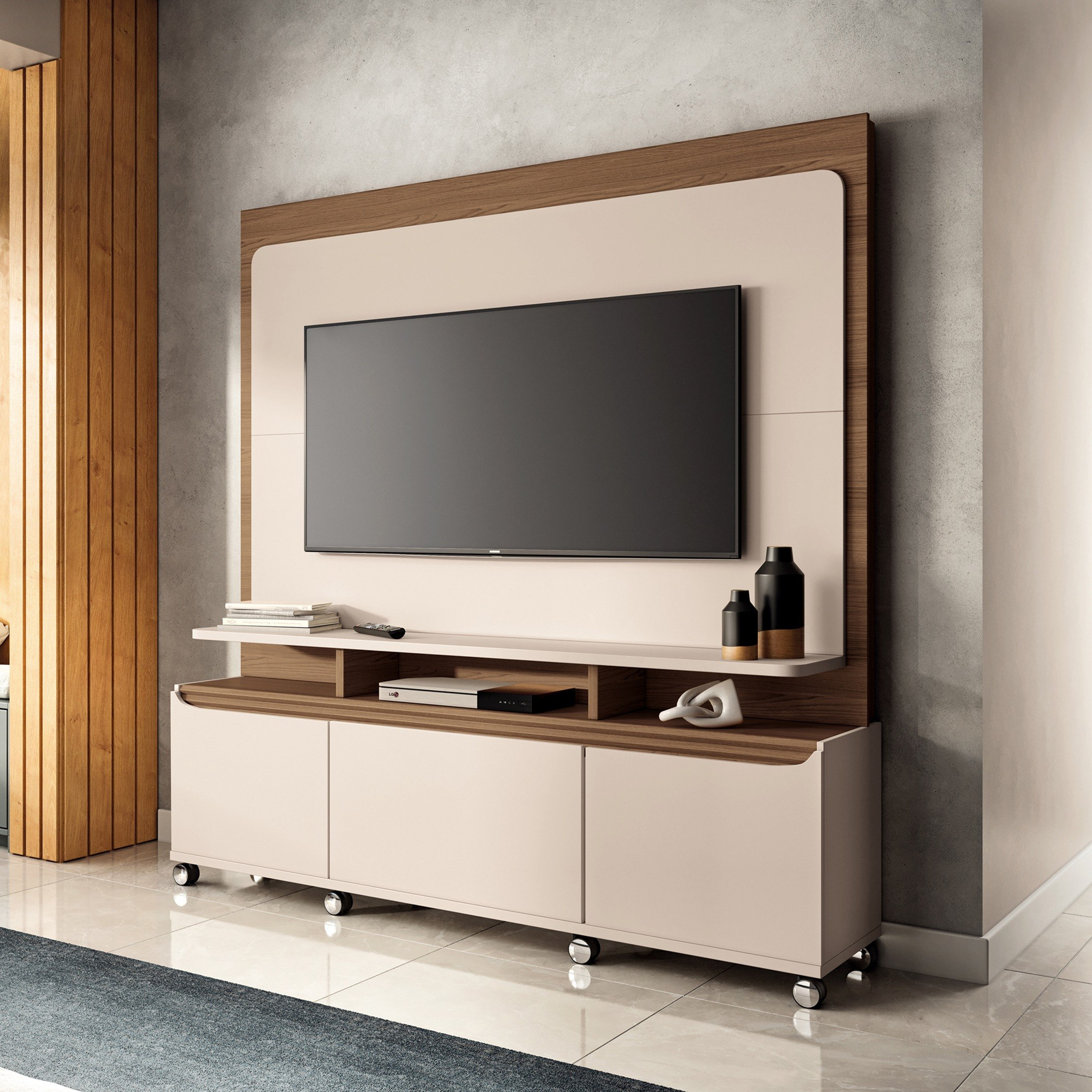وحدة تلفزيون للأجهزة حتى 70 بوصة من جلانزا-hbxlivingroom-mediaunitsandstorage-wallunits-image-1