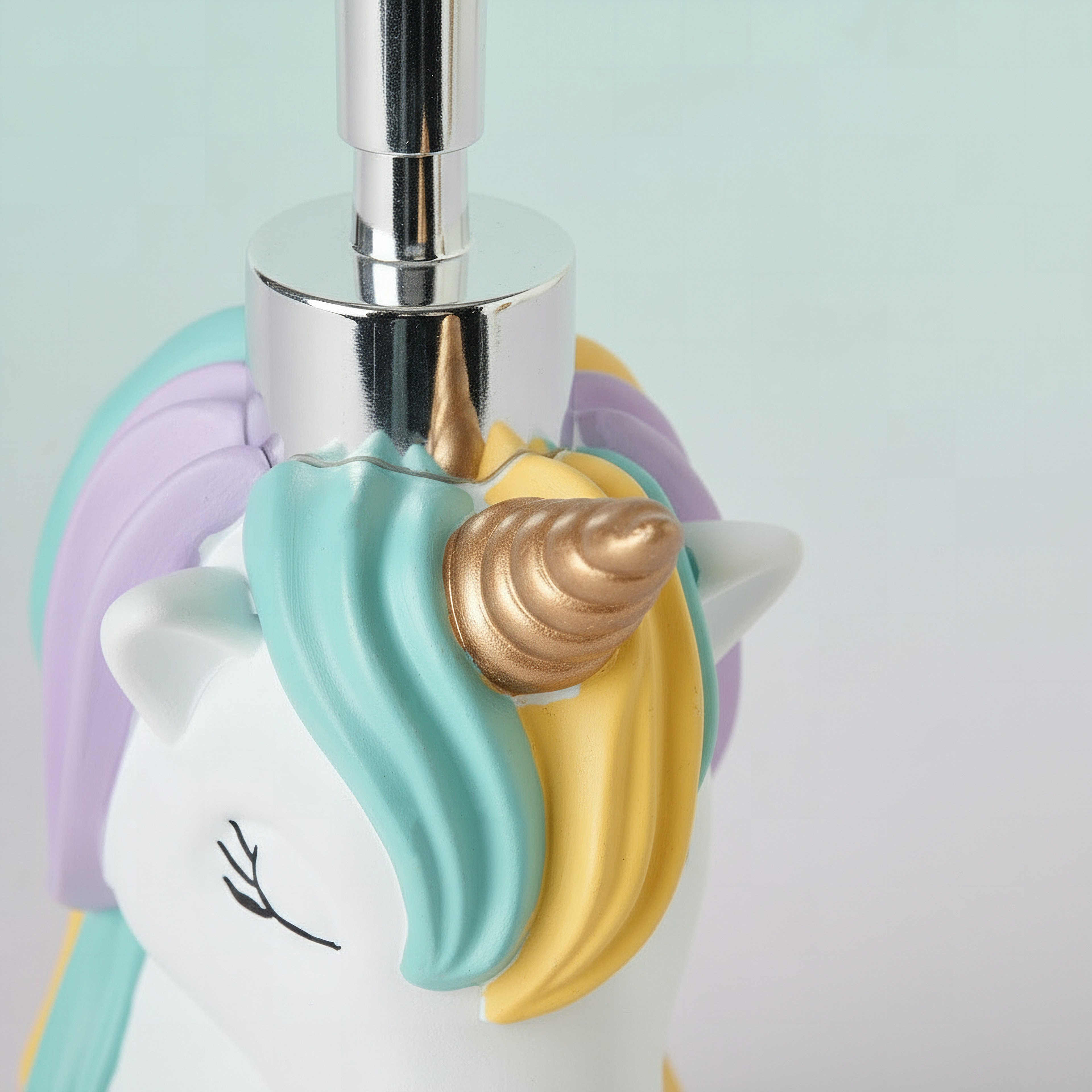 Ivy Harper Unicorn Resin Soap Dispenser - 10x7x19 cm-hbxhomeware-hbxbathroom-image-3