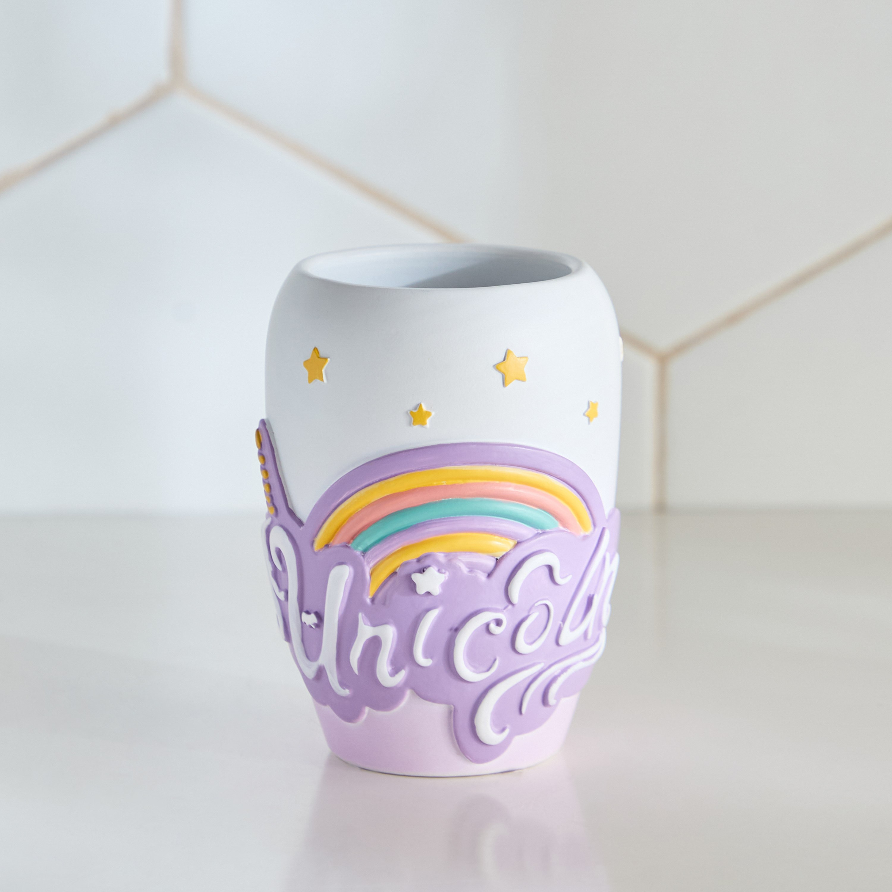 Ivy Harper Unicorn Resin Brush Stand - 8x8x11 cm-hbxhomeware-hbxbathroom-image-5