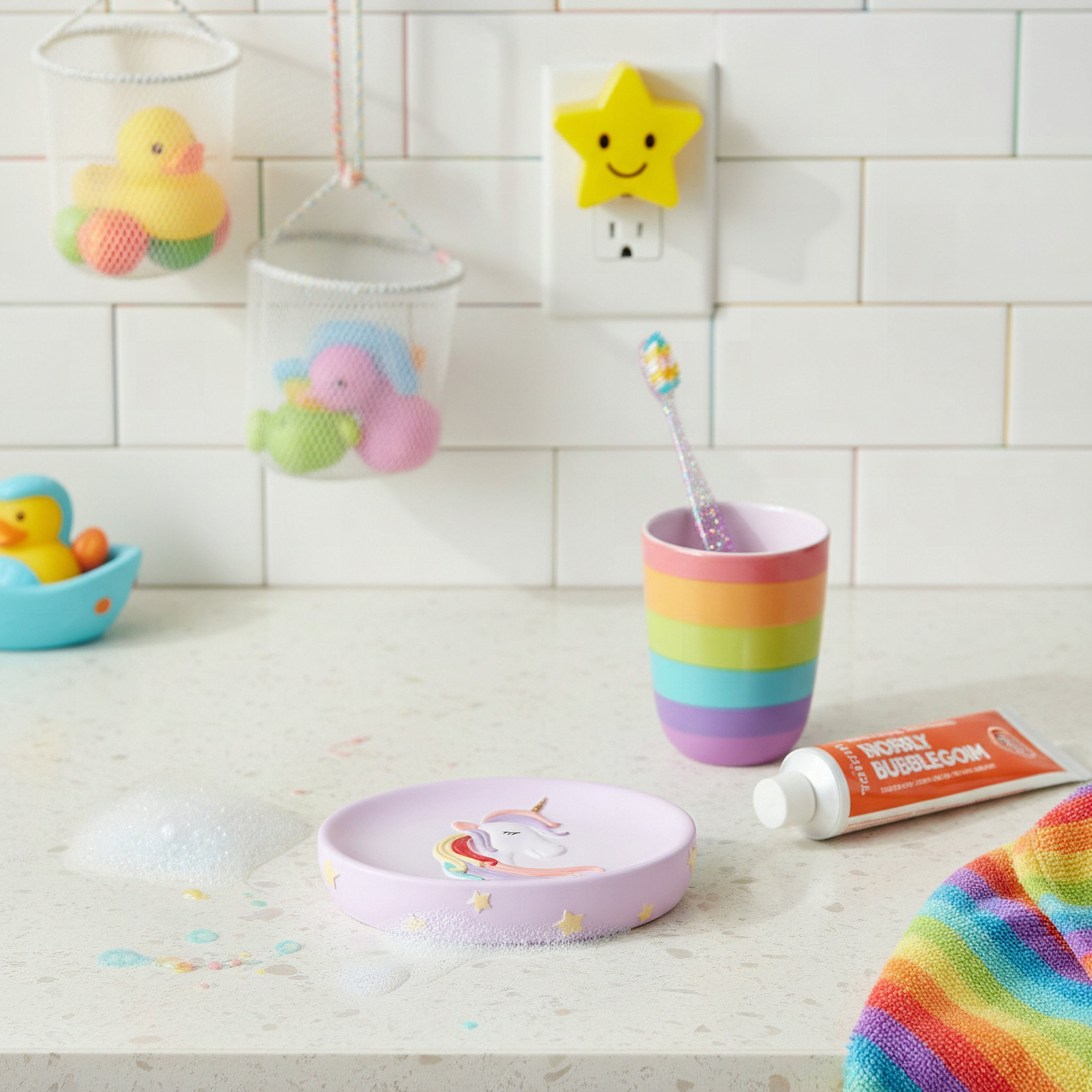 Ivy Harper Unicorn Resin Soap Dish - 13.5x9x2.5 cm-PROMO_HB_BAH_THRESHOLD_Homeware_100426-image-4