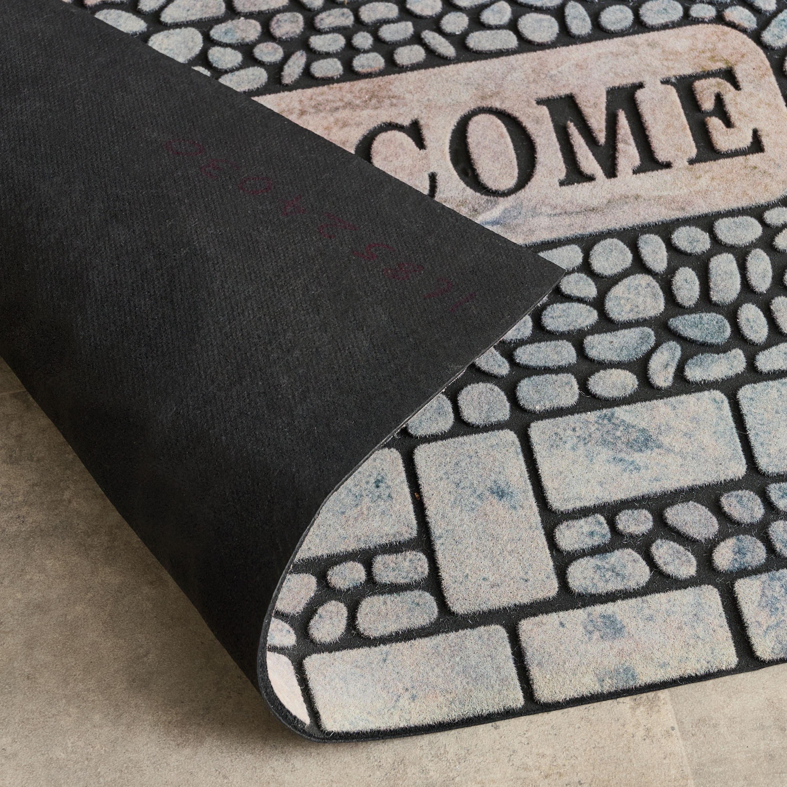 Welcome Heavy Duty Printed Rubber Doormat - 60x90 cm-hbxhomeware-hbxlivingroom-image-6