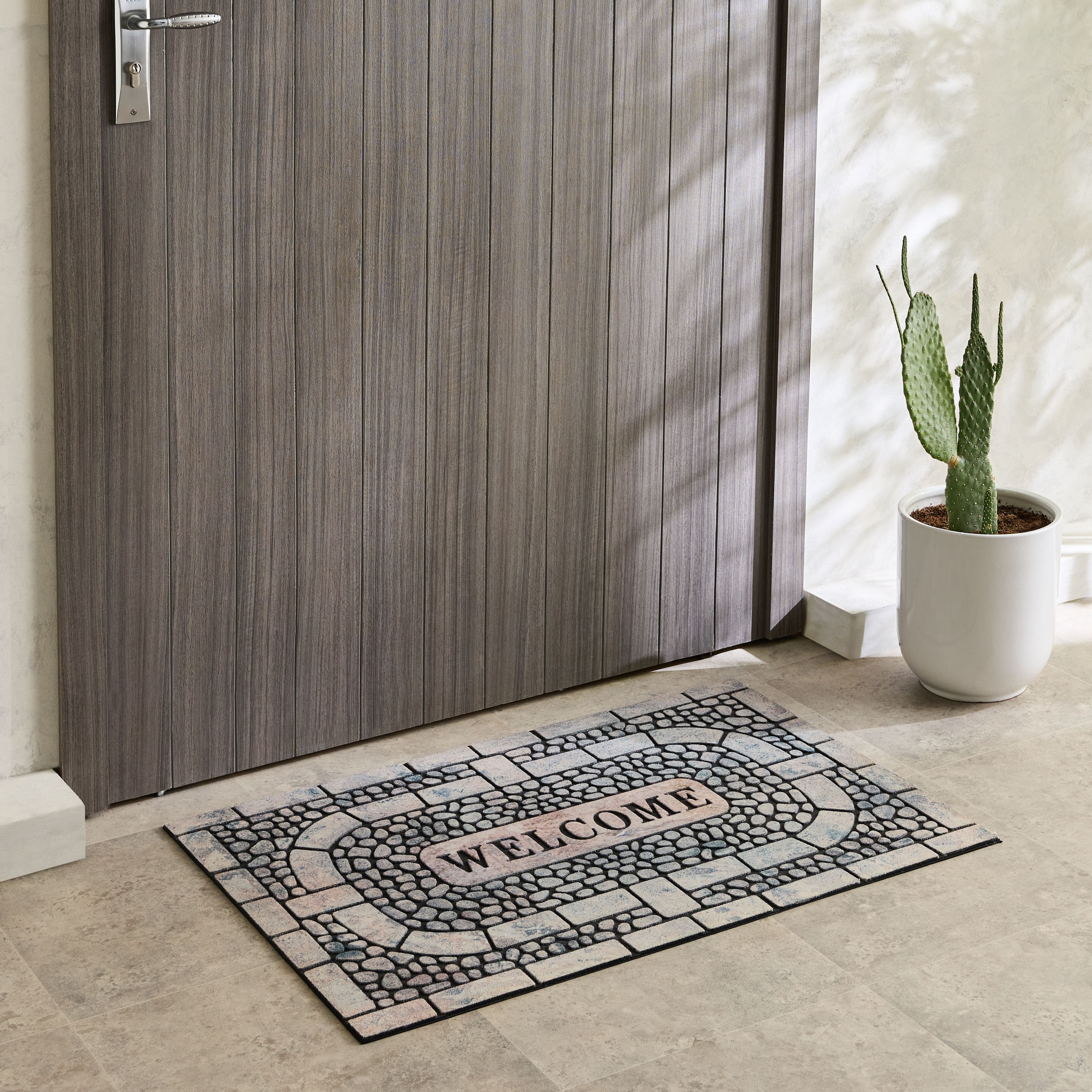 Welcome Heavy Duty Printed Rubber Doormat - 60x90 cm-hbxhomeware-hbxlivingroom-image-7