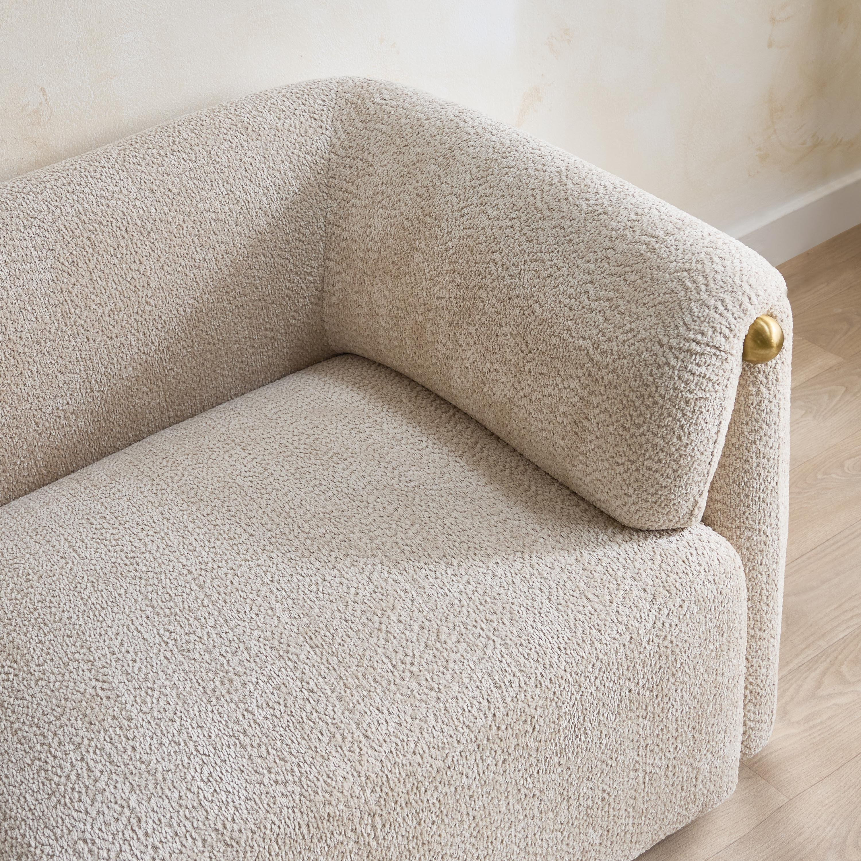 Scallop 2-Seater Fabric Sofa with 2 Cushions-hbxlivingroom-sofasandarmchairs-sofas-image-6