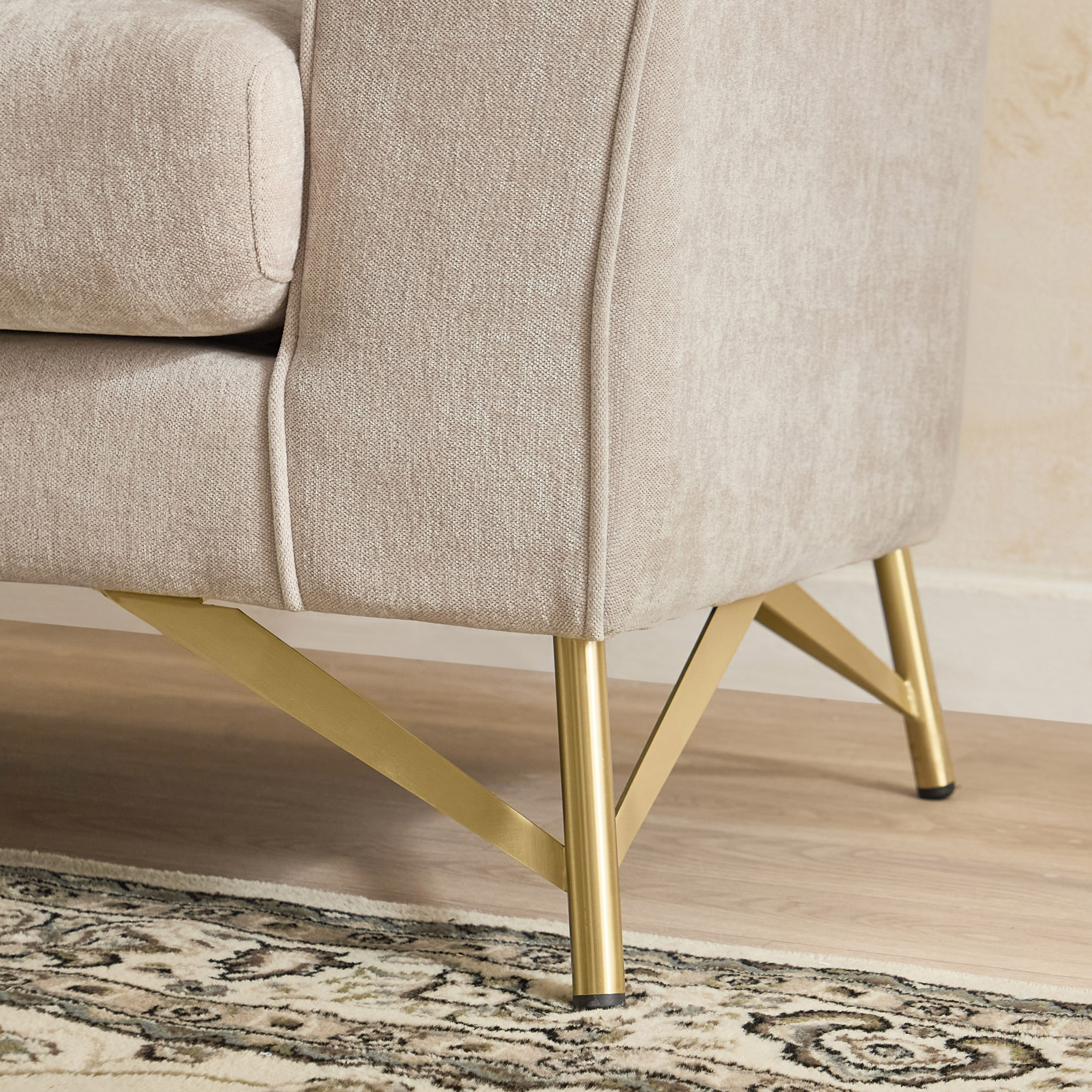 Hudson Fabric Armchair Sofa with Cushion-hbxlivingroom-sofasandarmchairs-sofas-image-7