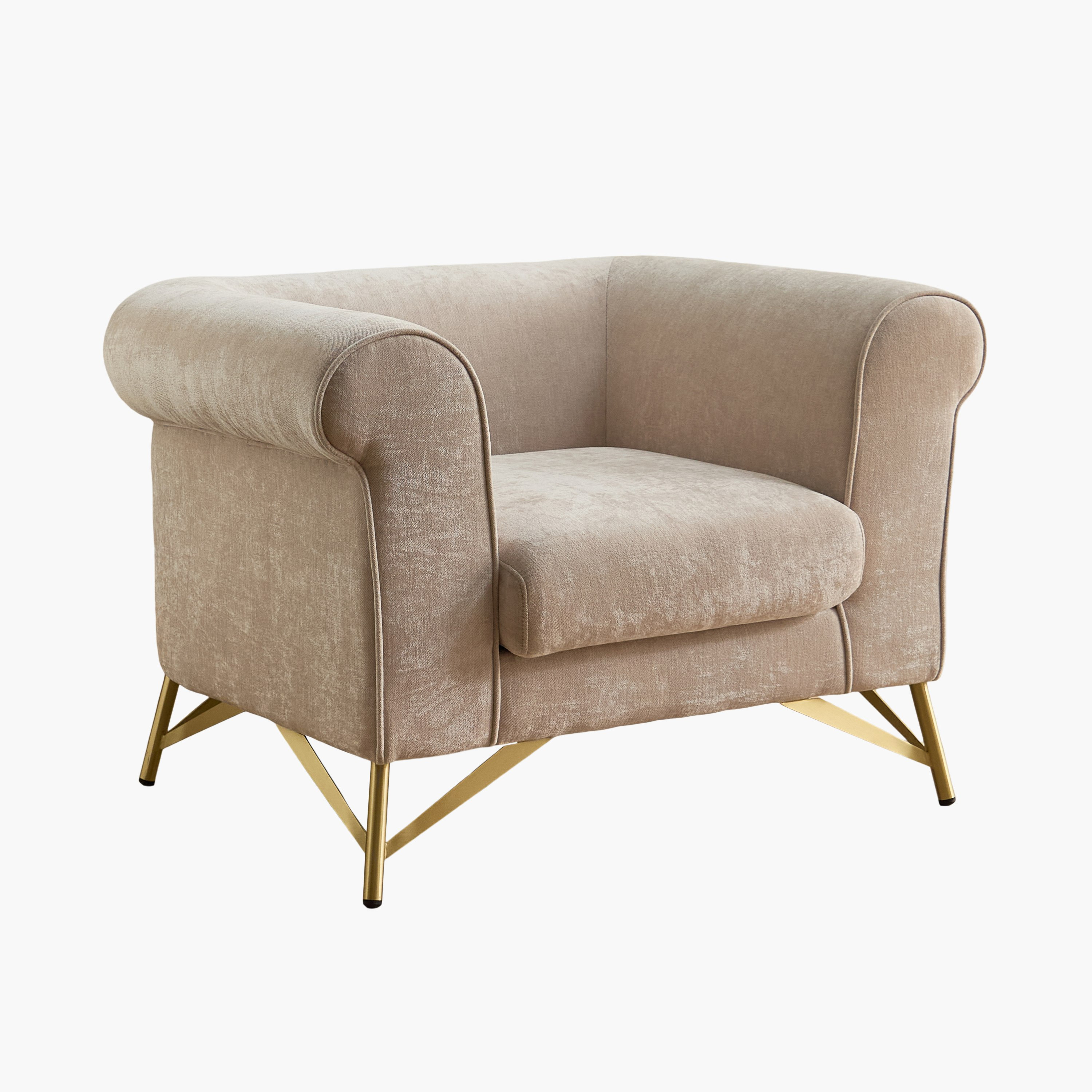 Hudson Fabric Armchair Sofa with Cushion-hbxlivingroom-sofasandarmchairs-sofas-image-9