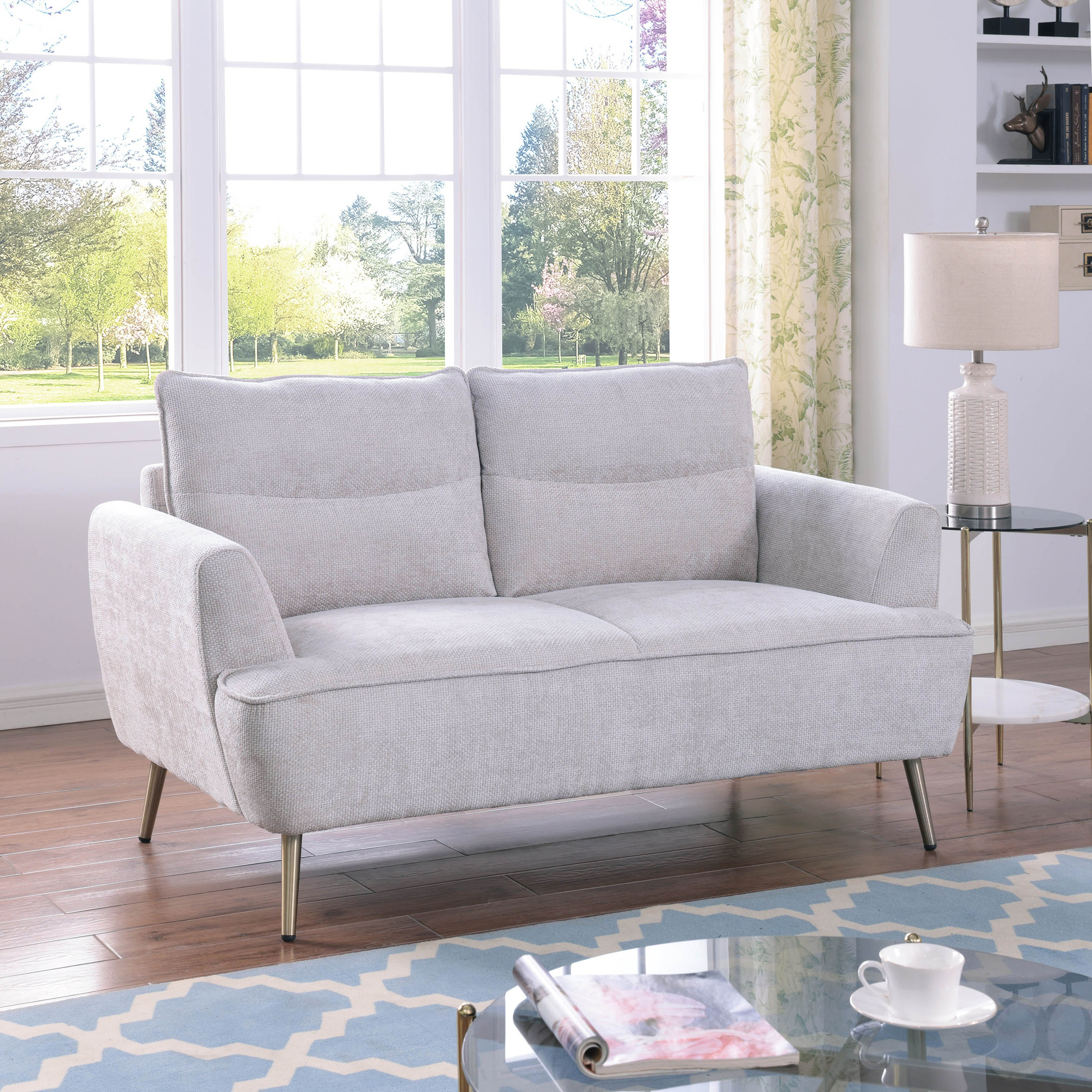كنبة قماش مقعدين سهلة التنظيف من بروجز-hbxlivingroom-sofasandarmchairs-sofas-image-1