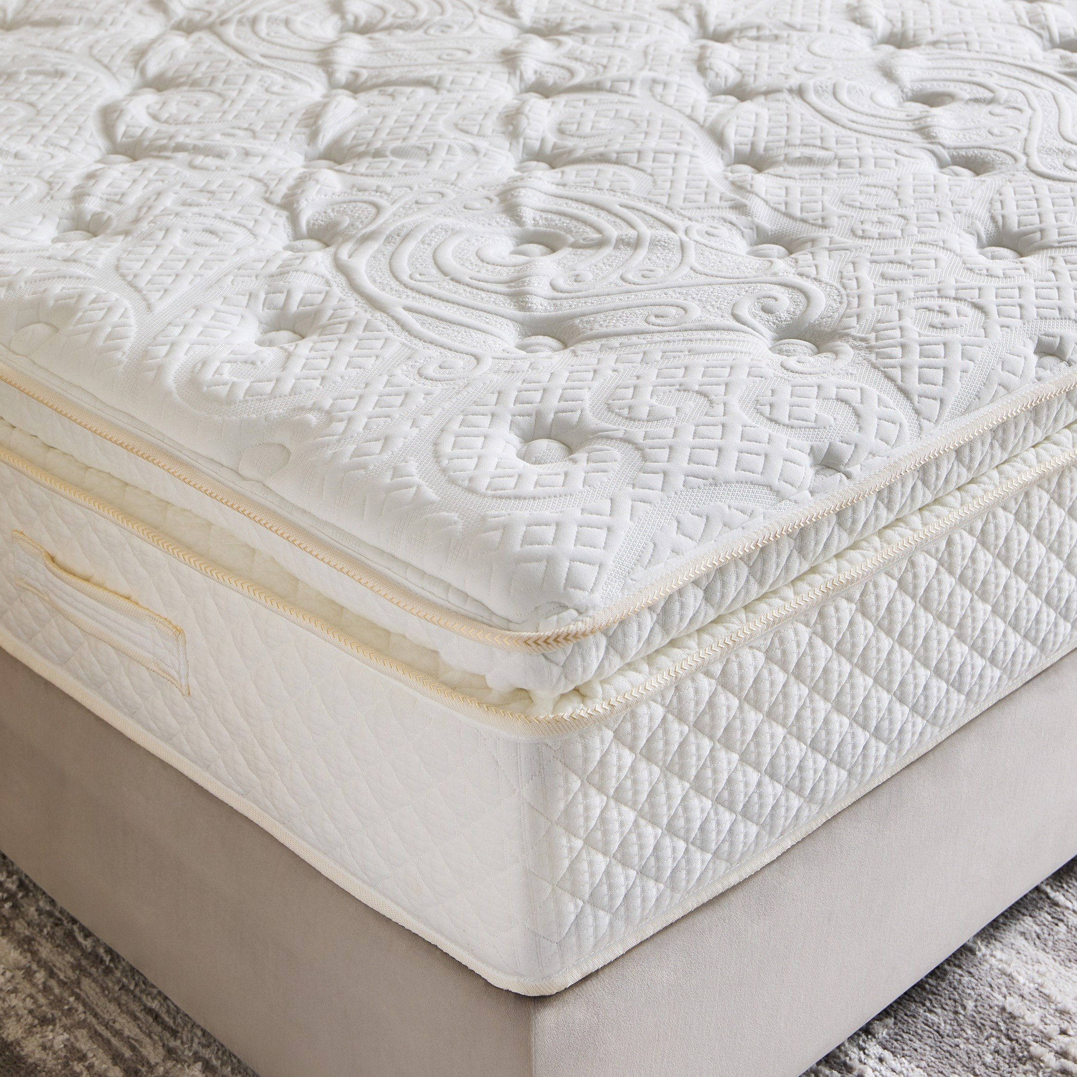 i-Dormira Hybrid Hotel Collection Gel Memory Foam Latex Pocket Spring Mattress - 150x200x30cm-hbxbedroom-mattresses-queen-image-4