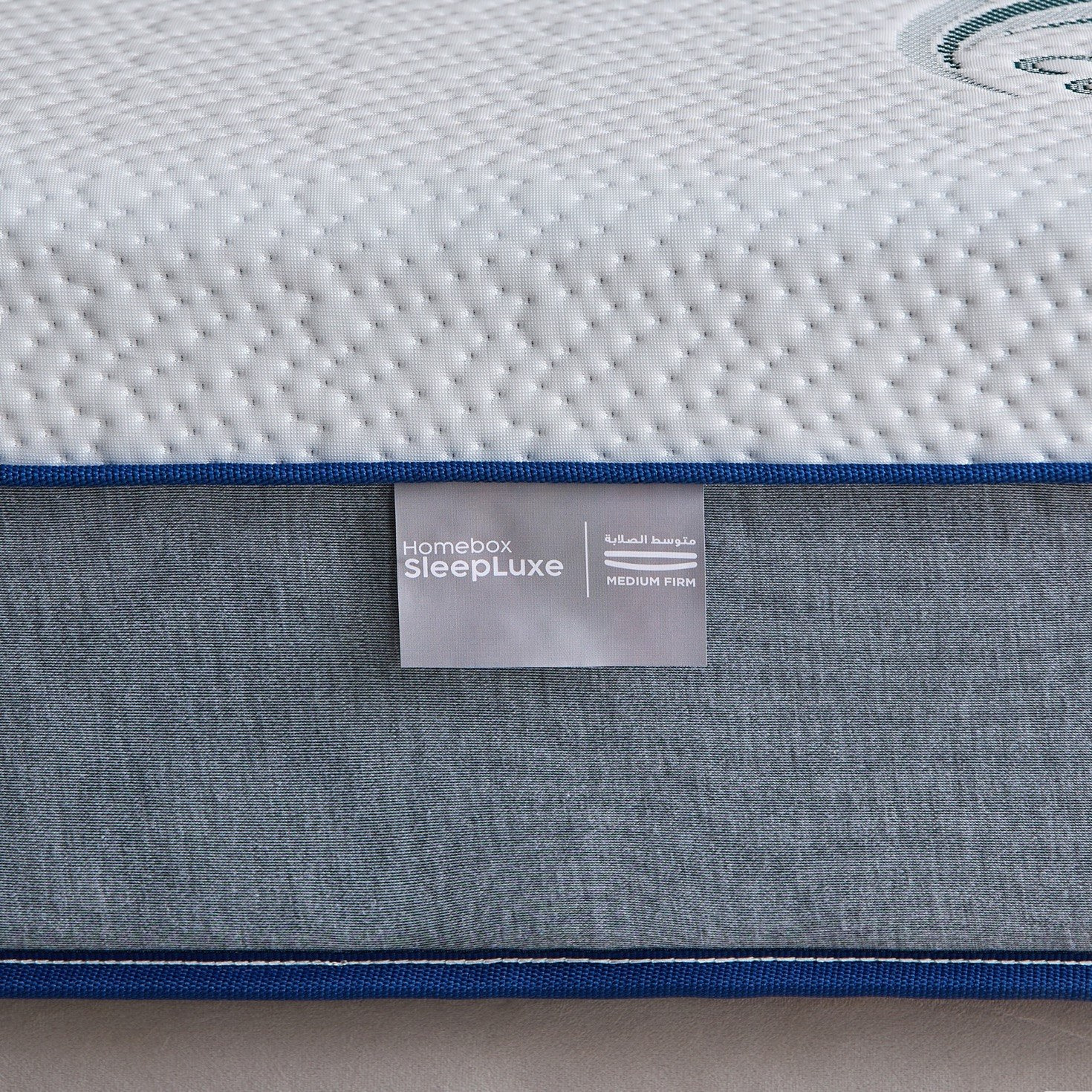 iSleepLuxe iCooltex Natura Latex Cooling Fabric Medium Firm Foam King Mattress - 180x210x25 cm-hbxfurniture-mattresses-king-image-8