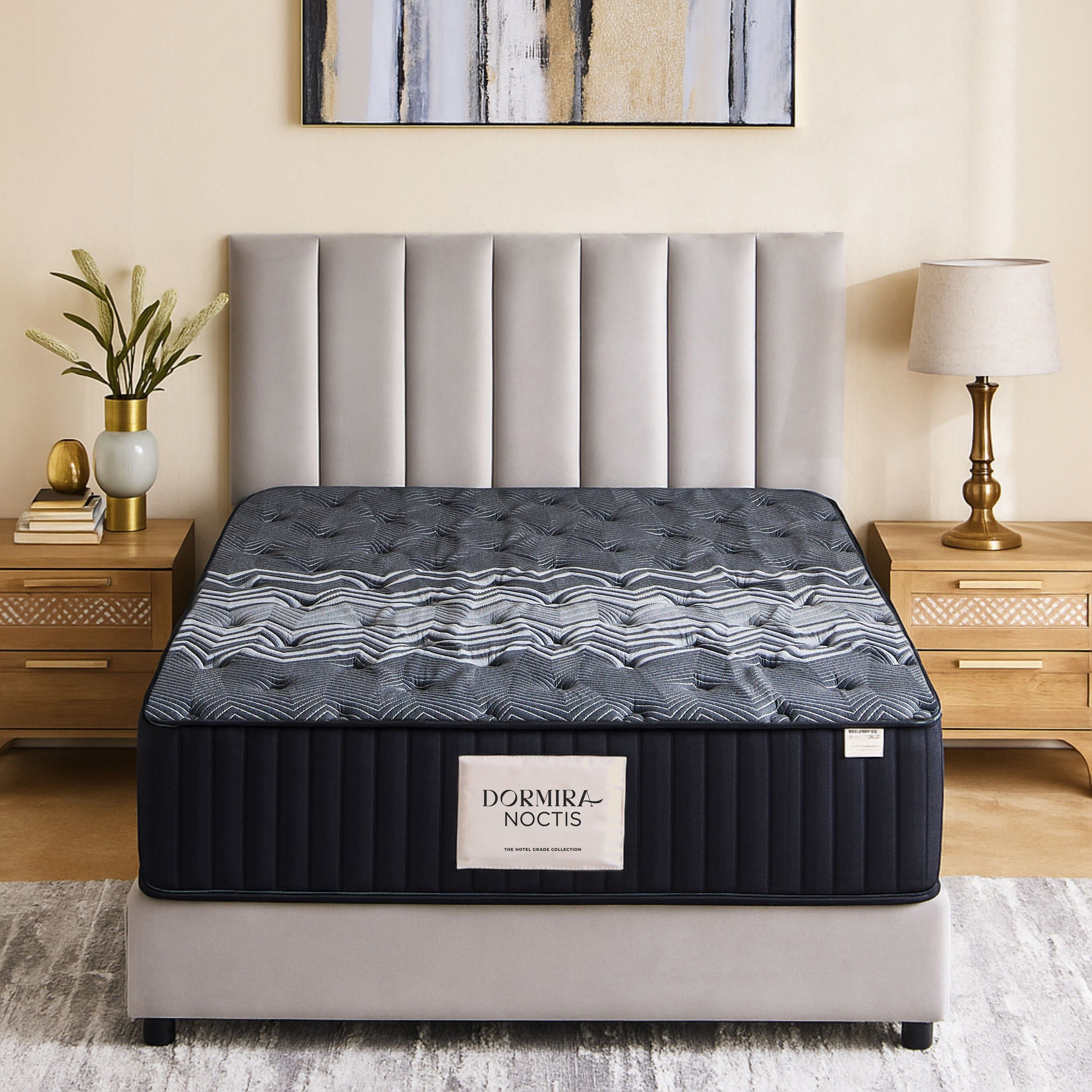 i-Dormira Noctis Hotel Collection Latex Visco Memory Foam Pocket Spring Mattress - 150x200x35cm-hbxbedroom-mattresses-queen-image-2