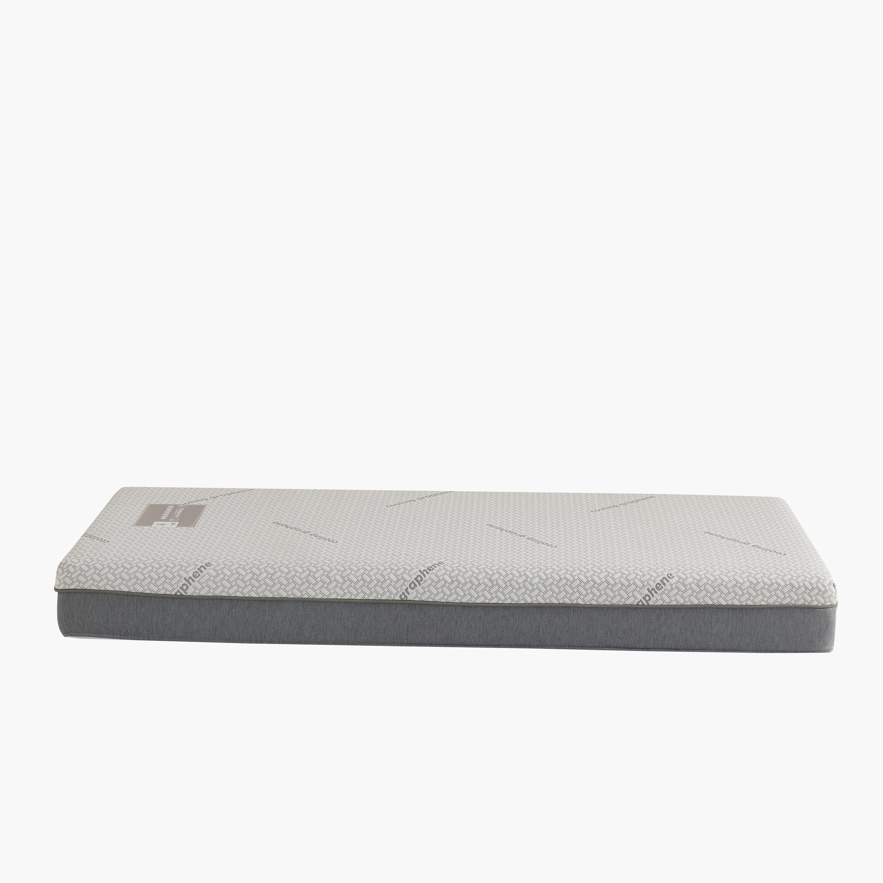 iSleepLuxe iCooltex Contour Air Memory Foam HR Cooling Fabric Single Mattress - 90x190x20 cm-hbxfurniture-bedroom-mattresses-single-image-12