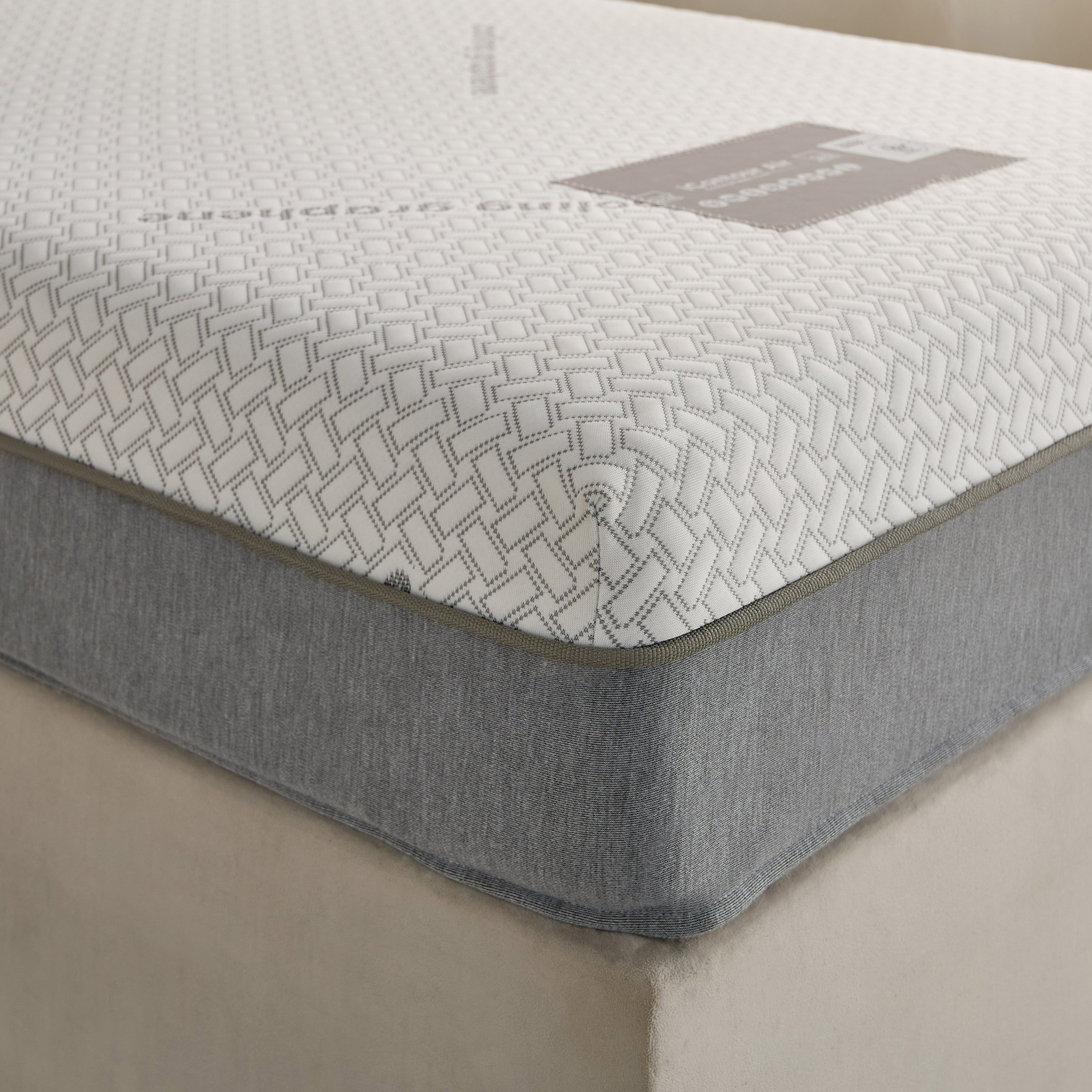 iSleepLuxe iCooltex Contour Air Memory Foam HR Cooling Fabric Single Mattress - 90x200x20 cm-hbxfurniture-bedroom-mattresses-single-image-6