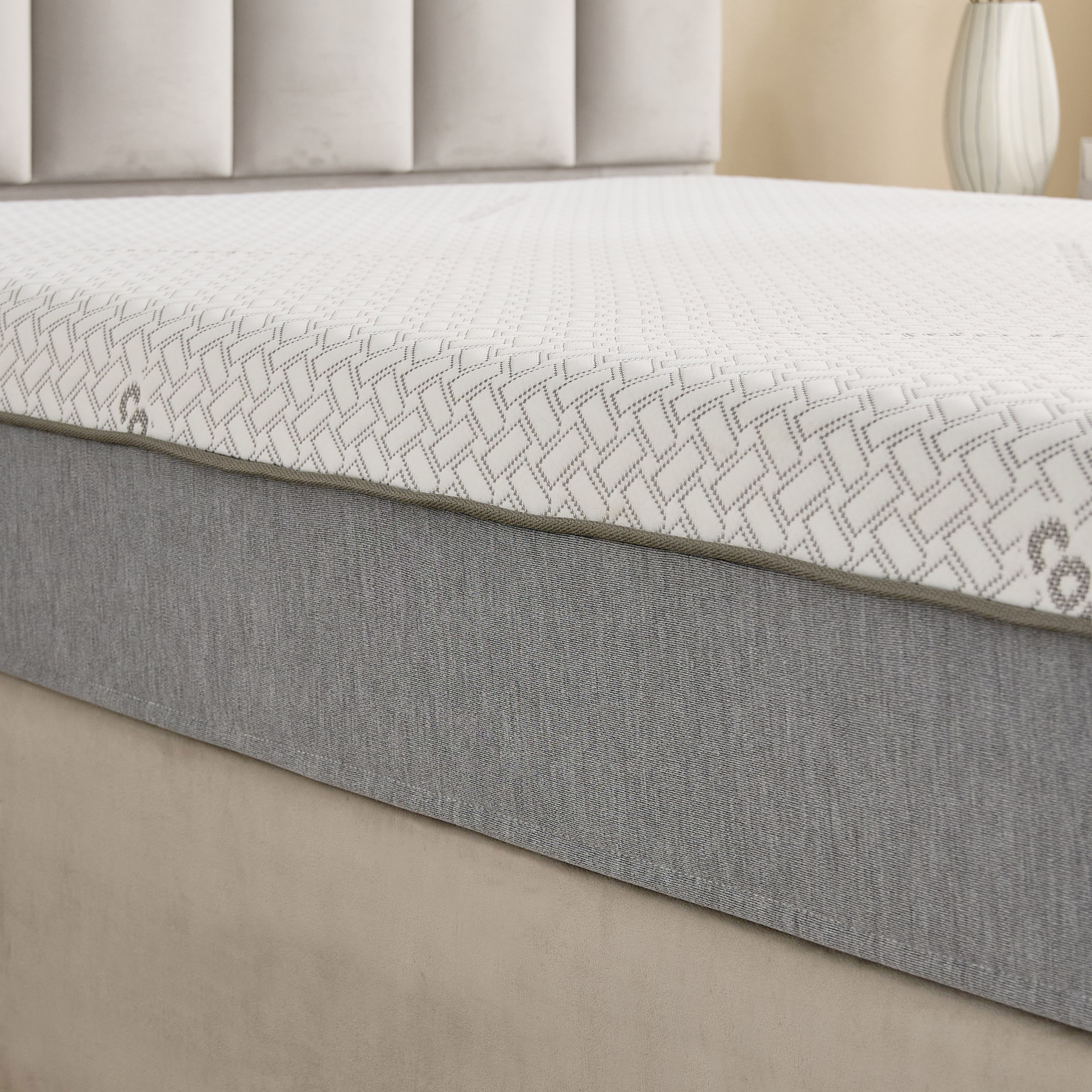 iSleepLuxe iCooltex Contour Air Memory Foam HR Cooling Fabric Twin Mattress - 120x200x20 cm-hbxfurniture-mattresses-twin-image-9