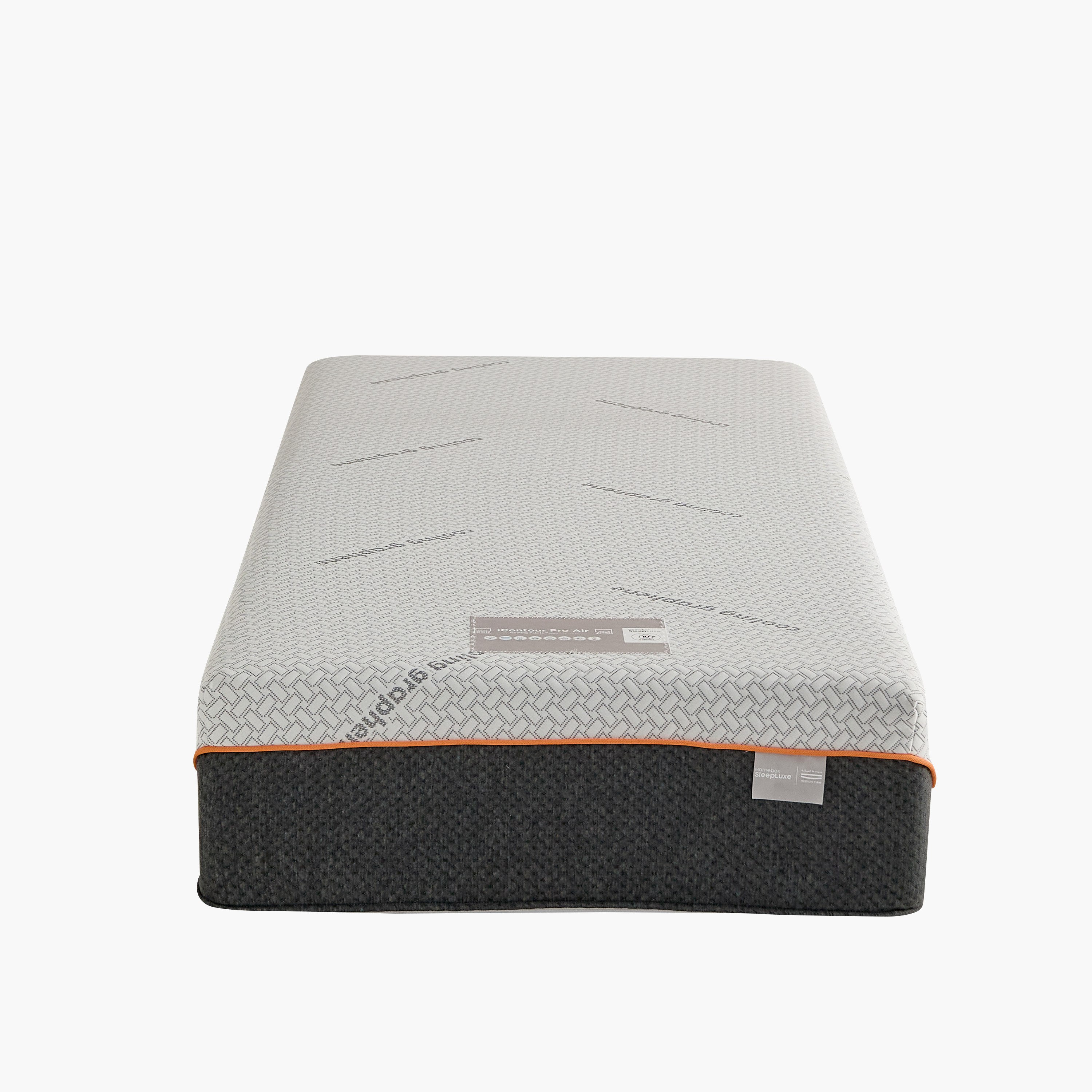 iSleepLuxe iCooltex Contour Pro Air Memory Foam HR Cooling Fabric Single Mattress - 90x190x30 cm-hbxfurniture-bedroom-mattresses-single-image-12