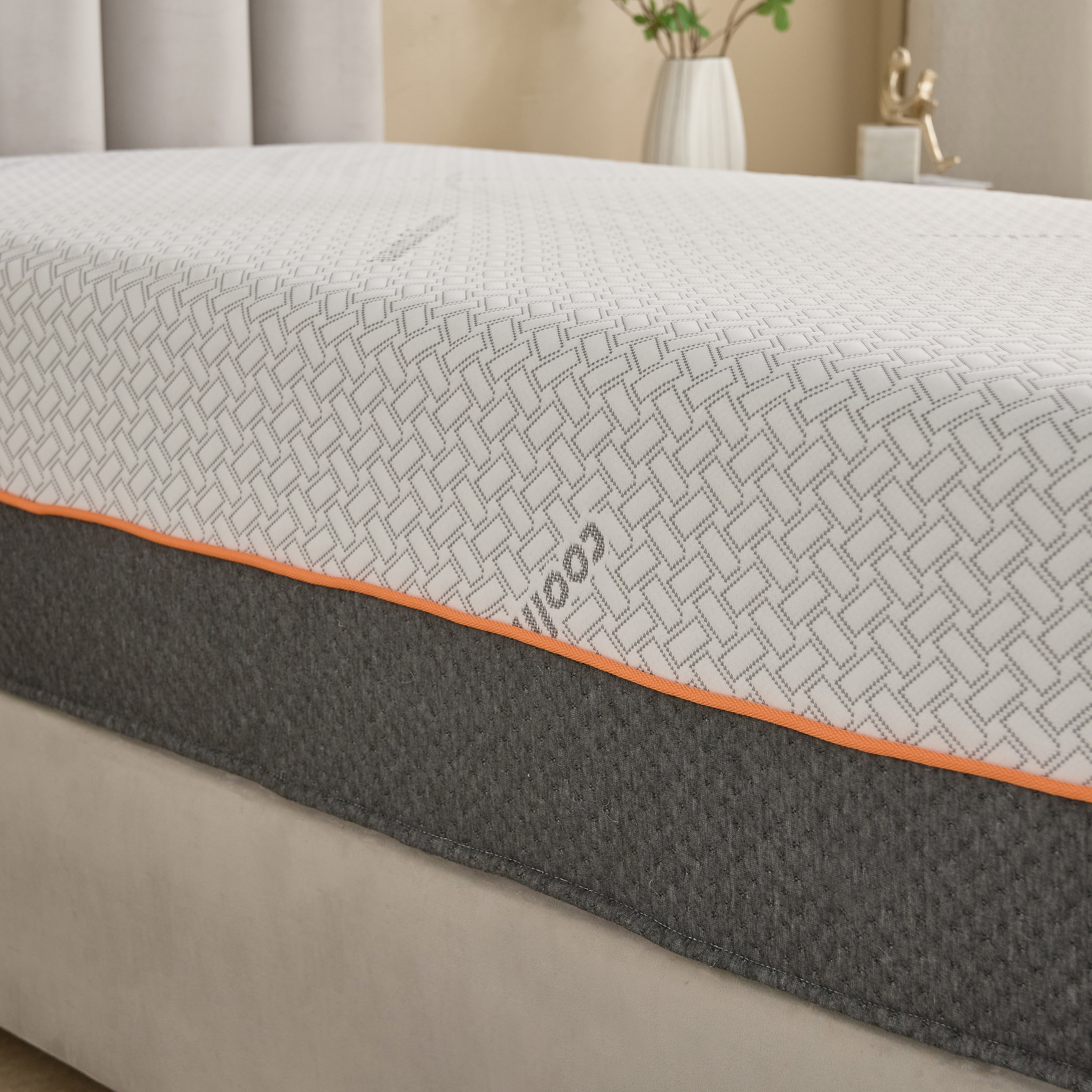 iSleepLuxe iCooltex Contour Pro Air Memory Foam HR Cooling Fabric Single Mattress - 90x190x30 cm-hbxfurniture-bedroom-mattresses-single-image-9