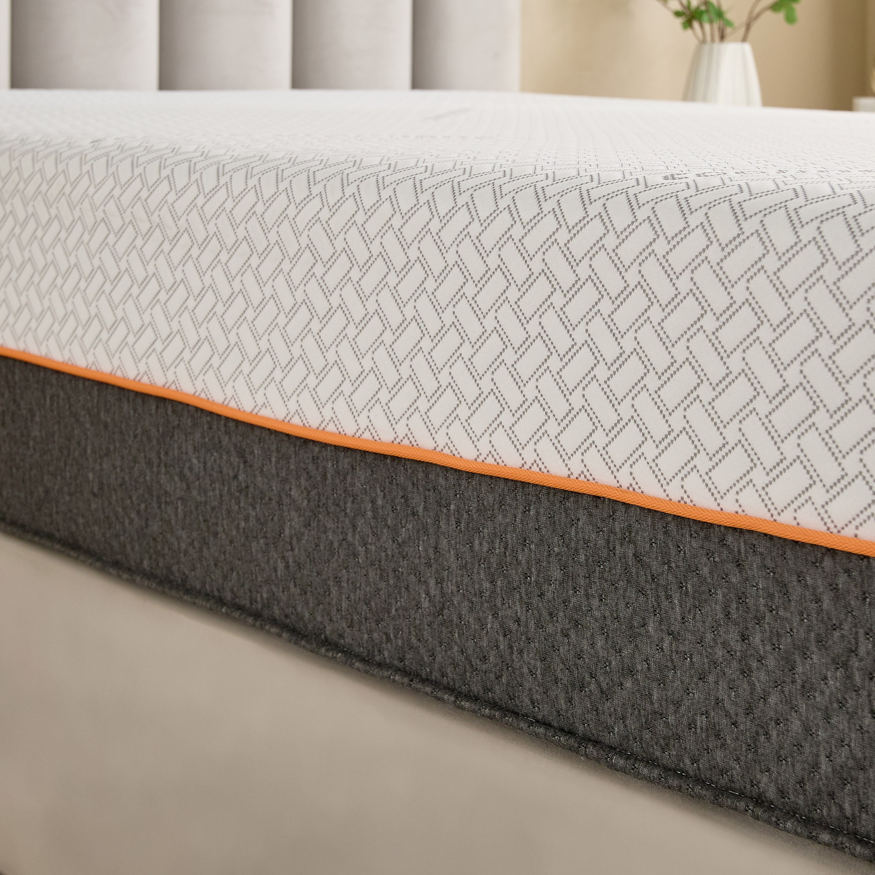 iSleepLuxe iCooltex Contour Pro Air Memory Foam HR Cooling Fabric Queen Mattress - 150x200x30 cm-hbxbedroom-mattresses-queen-image-9