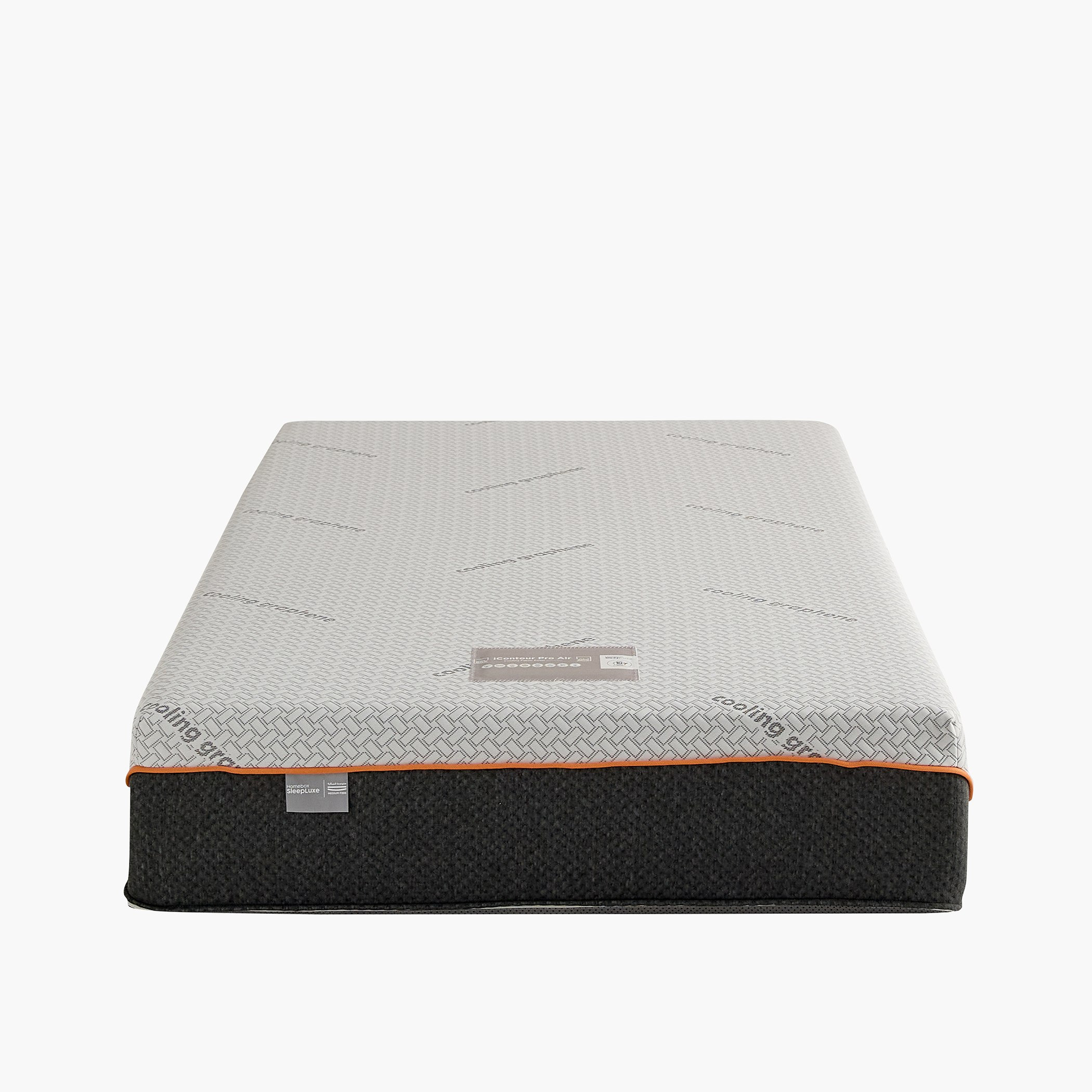iSleepLuxe iCooltex Contour Pro Air Memory Foam HR Cooling Fabric Queen Mattress - 155x205x30 cm-hbxbedroom-mattresses-queen-image-12