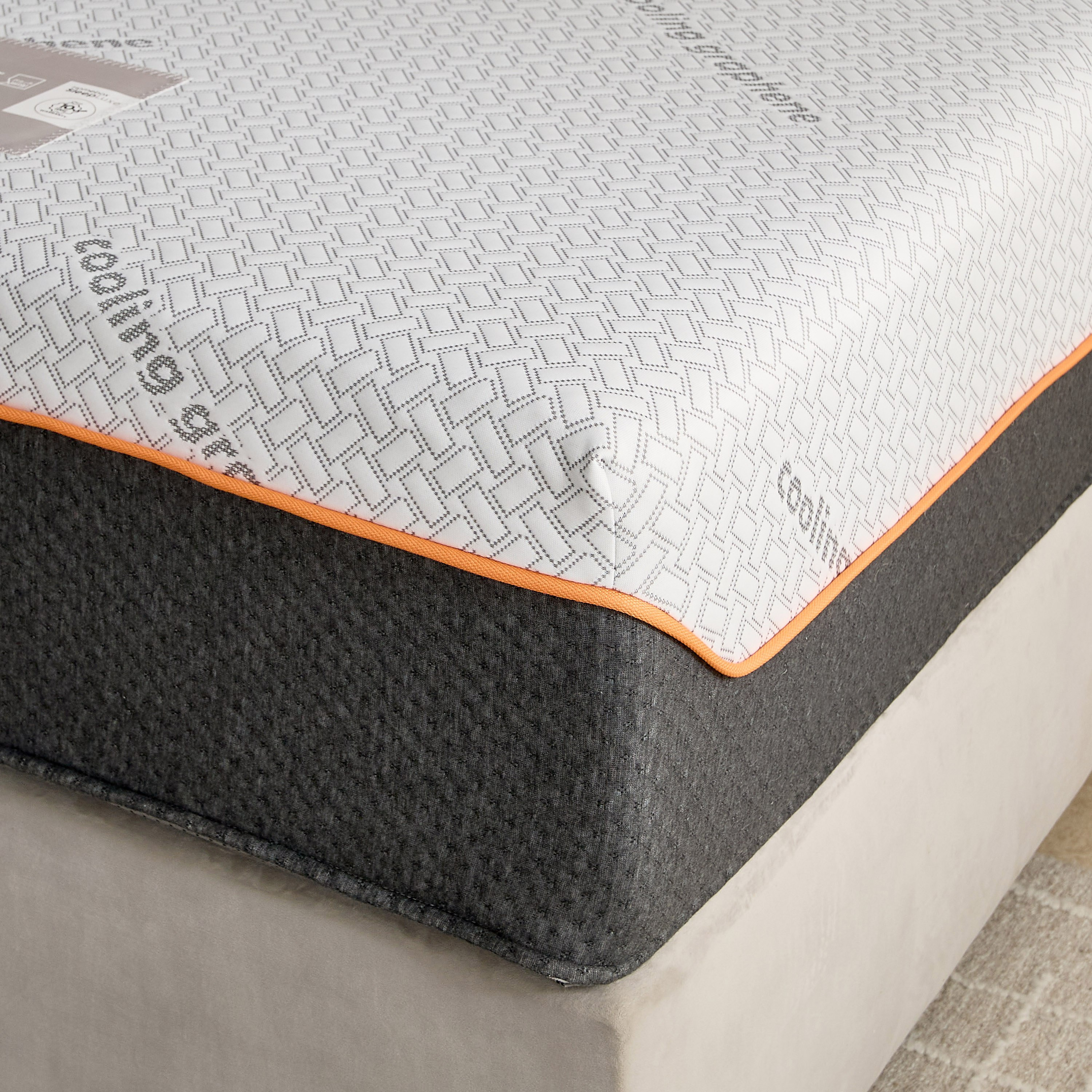 iSleepLuxe iCooltex Contour Pro Air Memory Foam HR Cooling Fabric Queen Mattress - 155x205x30 cm-hbxbedroom-mattresses-queen-image-6