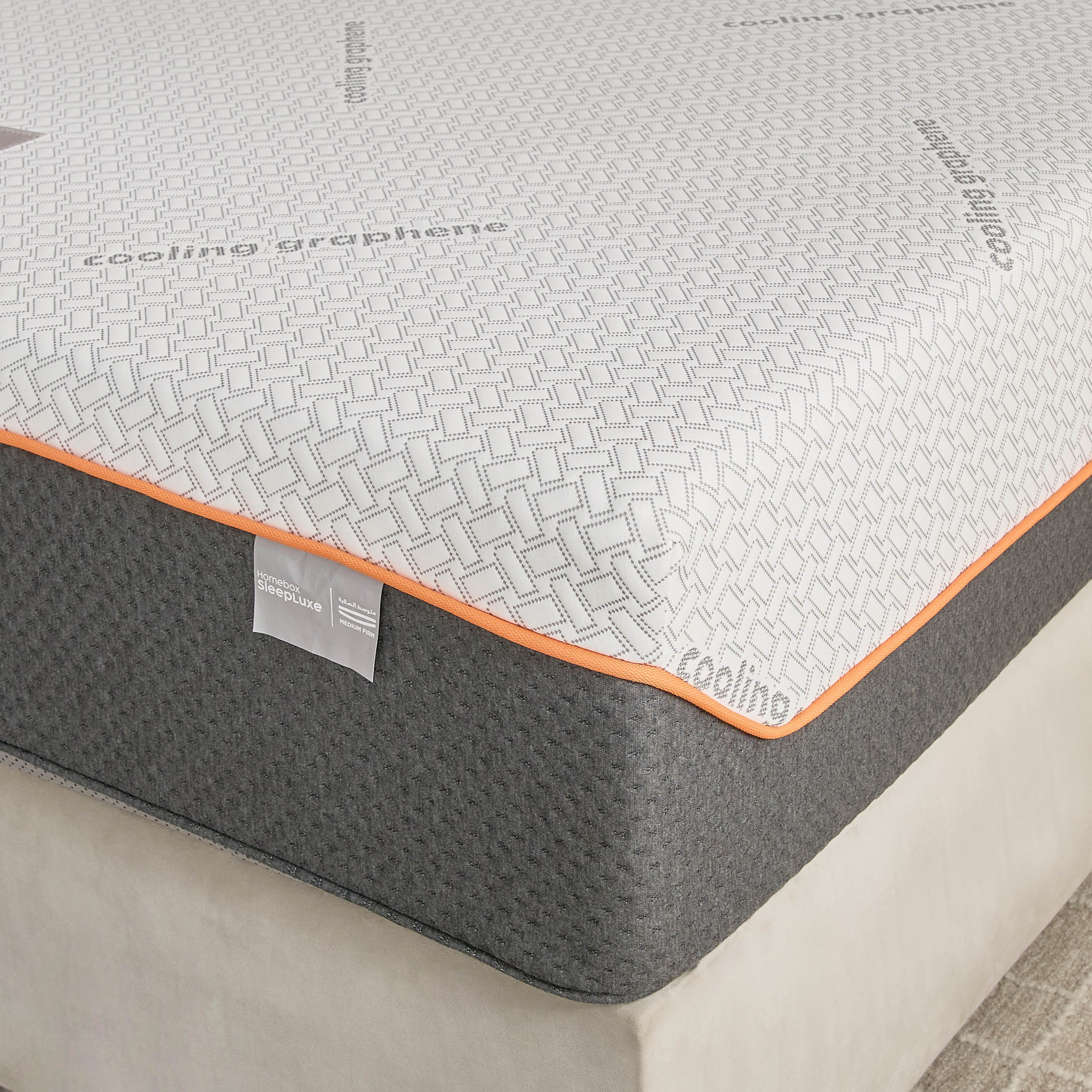 iSleepLuxe iCooltex Contour Pro Air Memory Foam HR Cooling Fabric King Mattress - 180x200x30 cm-hbxfurniture-mattresses-king-image-2