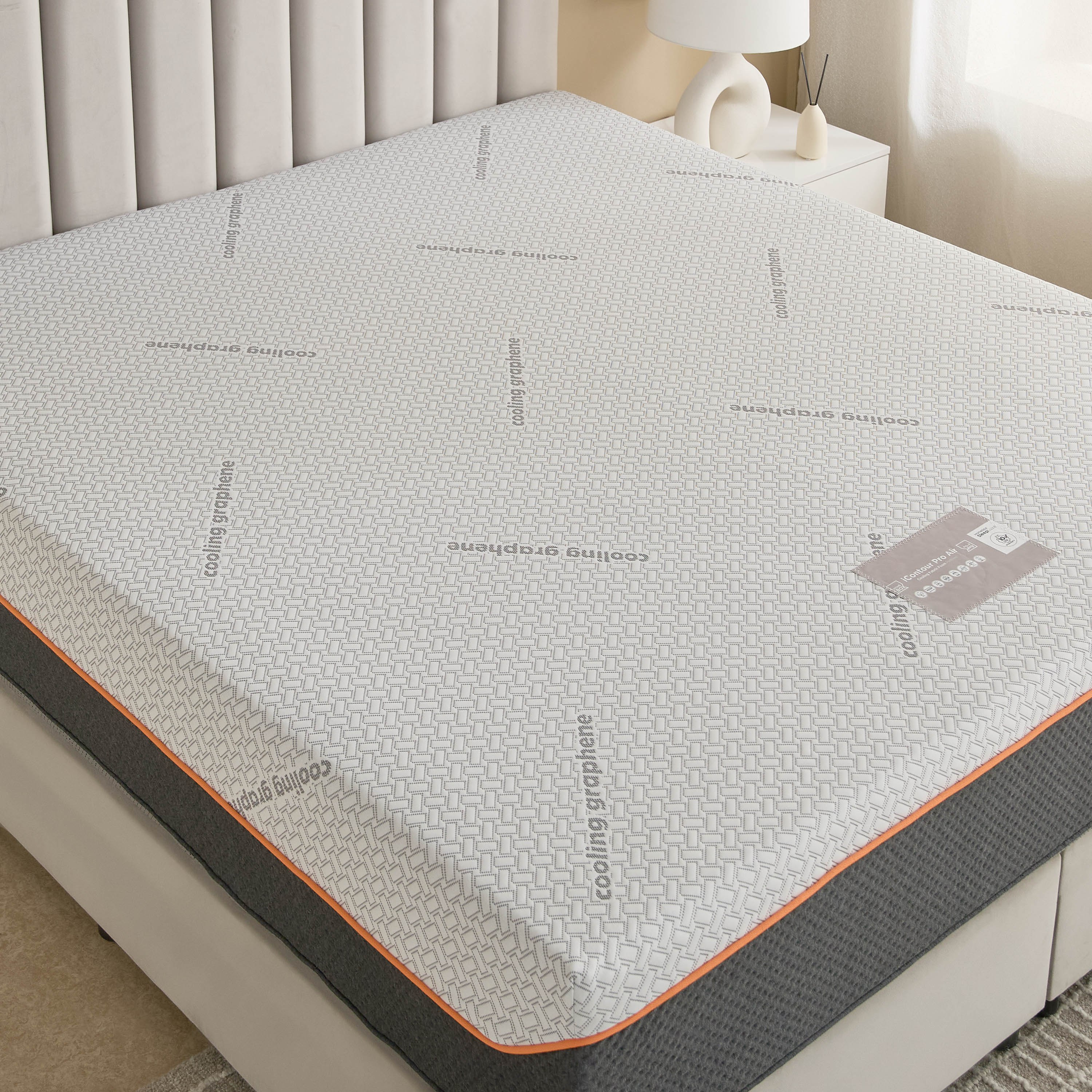 iSleepLuxe iCooltex Contour Pro Air Memory Foam HR Cooling Fabric King Mattress - 180x200x30 cm-hbxfurniture-mattresses-king-image-5