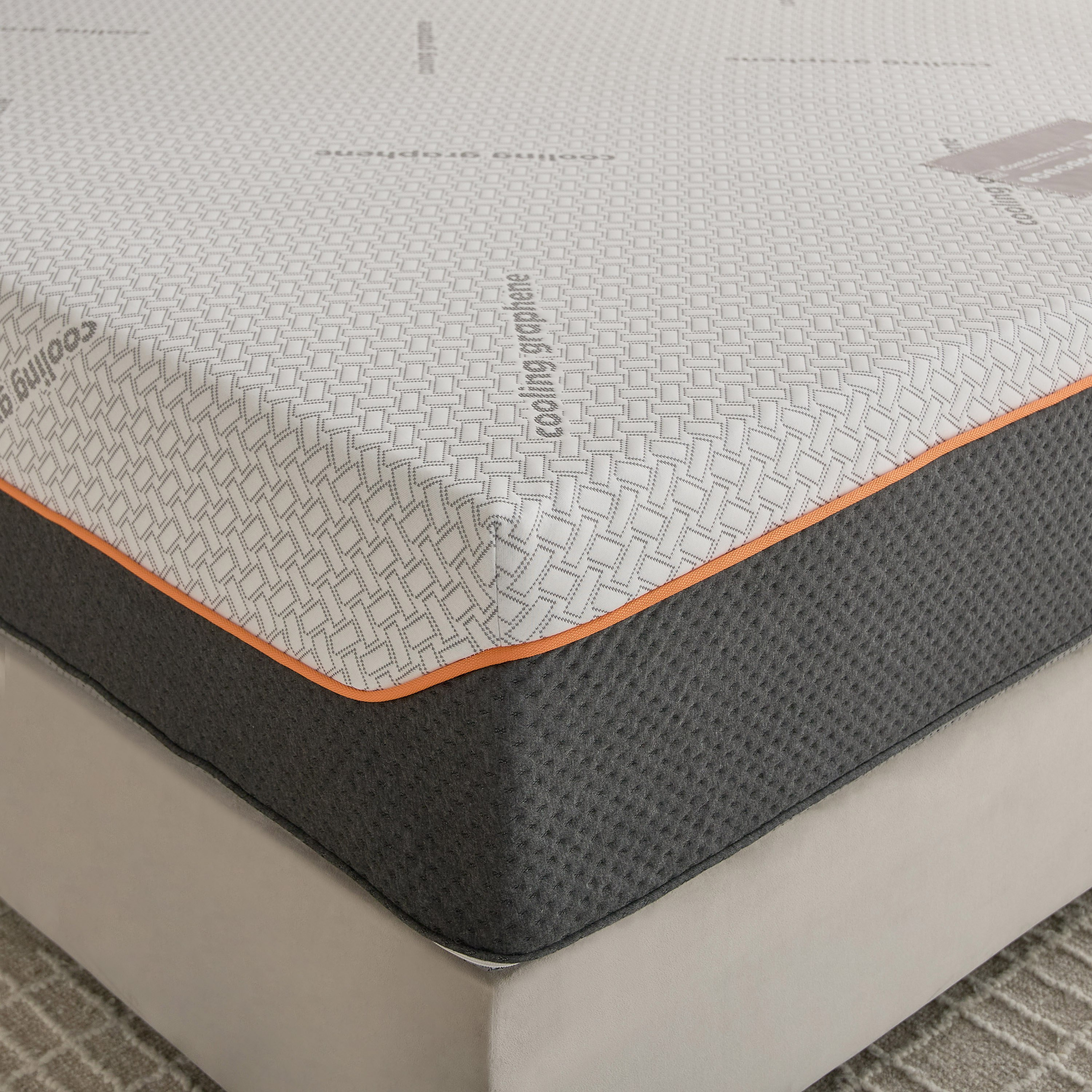 iSleepLuxe iCooltex Contour Pro Air Memory Foam HR Cooling Fabric King Mattress - 180x200x30 cm-hbxfurniture-mattresses-king-image-6
