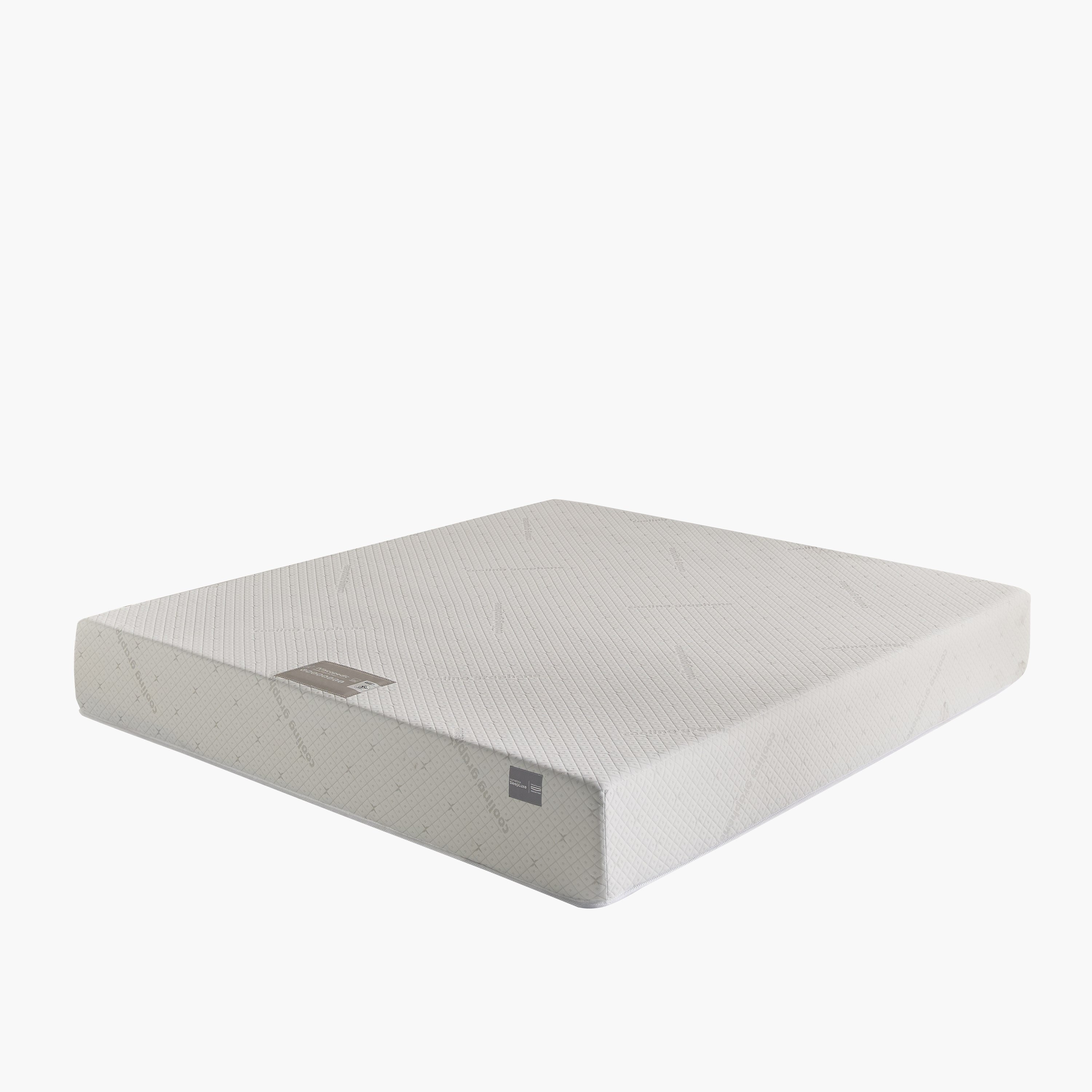 iSleepLuxe iCooltex Viscopedic HR Foam Memory Foam Cooling Fabric King Mattress - 180x210x25 cm-hbxfurniture-mattresses-king-image-11