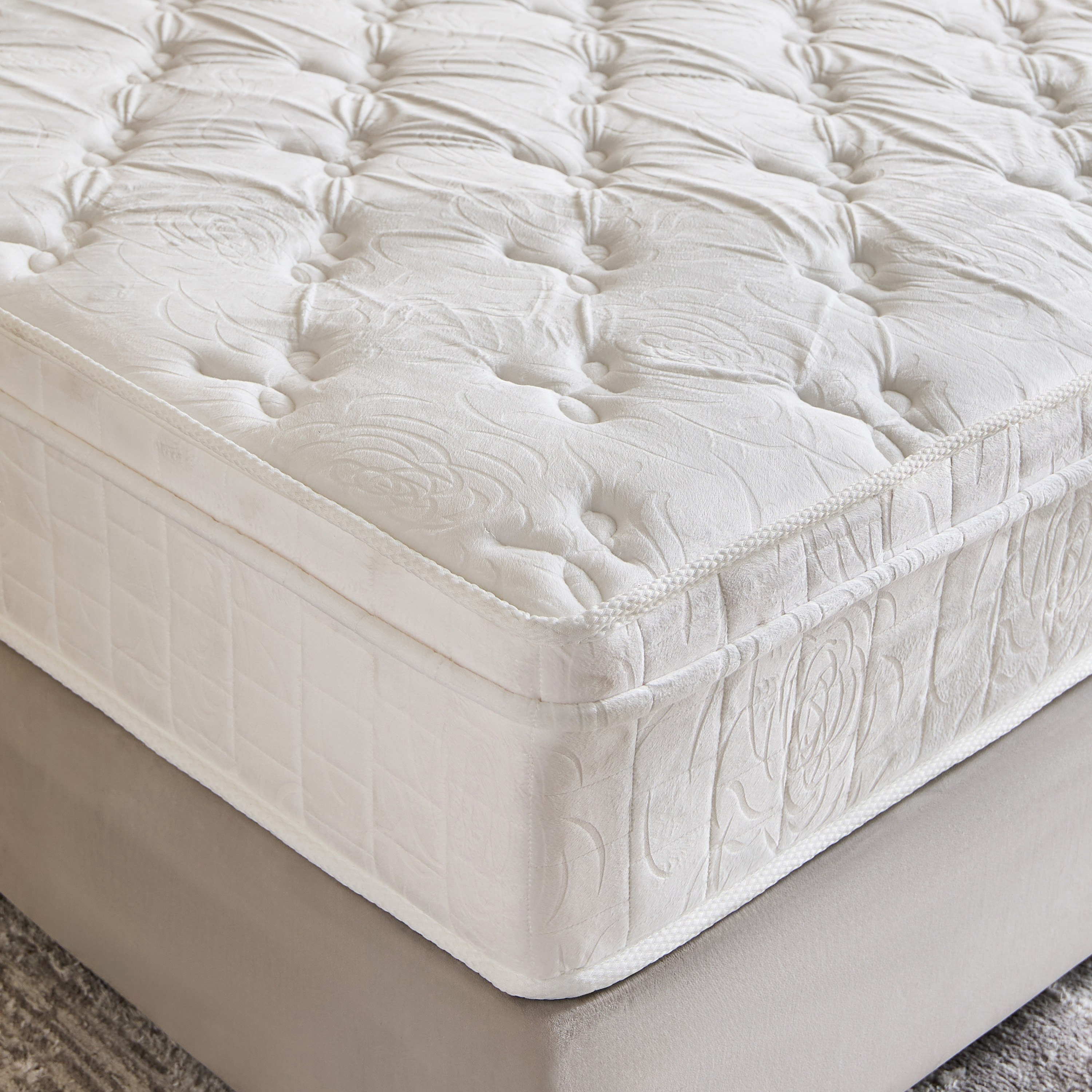 i-Dormira Signature Hotel Collection HR Foam Medium Firm Pocket Spring Mattress - 155x205x28cm-hbxbedroom-mattresses-queen-image-4