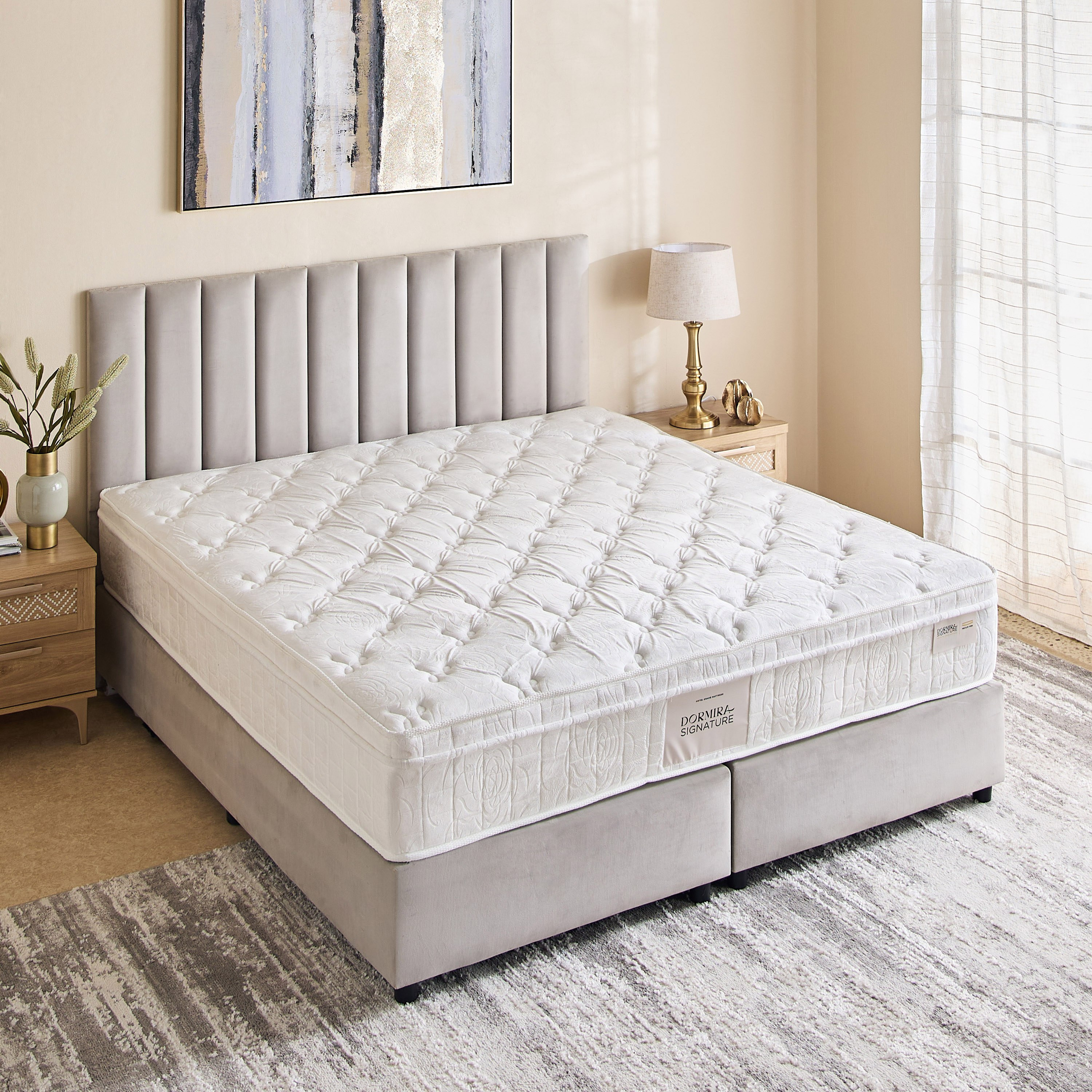 i-Dormira Signature Hotel Collection HR Foam Medium Firm Pocket Spring Mattress - 180x200x28cm-hbxfurniture-mattresses-king-image-4