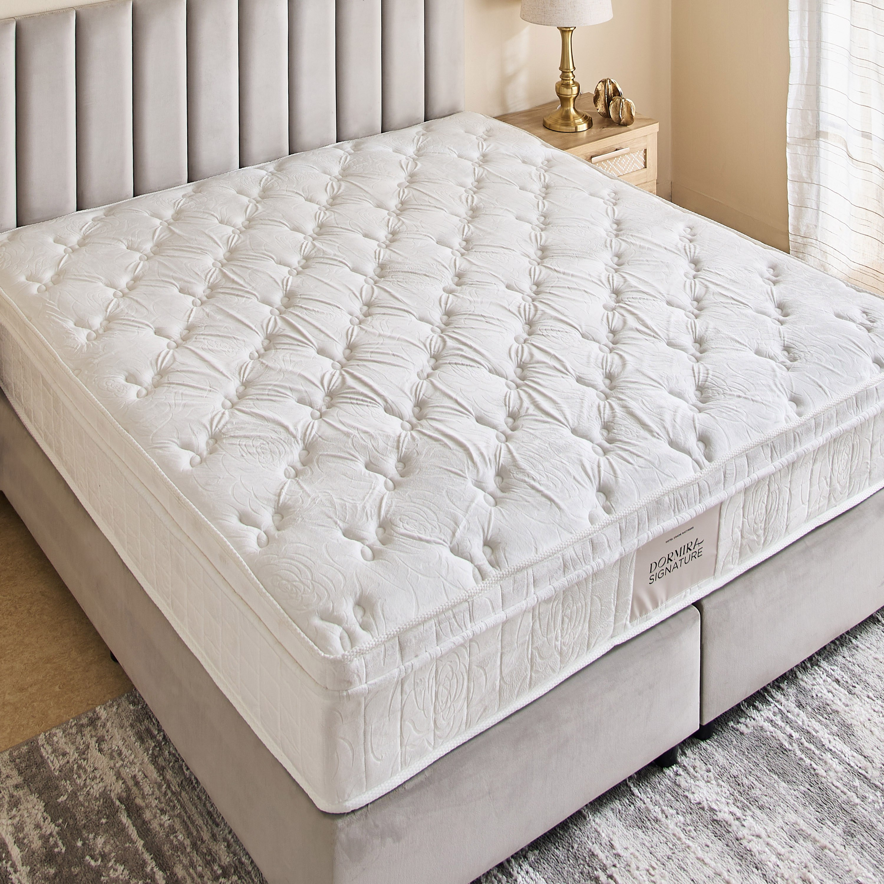 i-Dormira Signature Hotel Collection HR Foam Medium Firm Pocket Spring Mattress - 180x200x28cm-hbxfurniture-mattresses-king-image-5