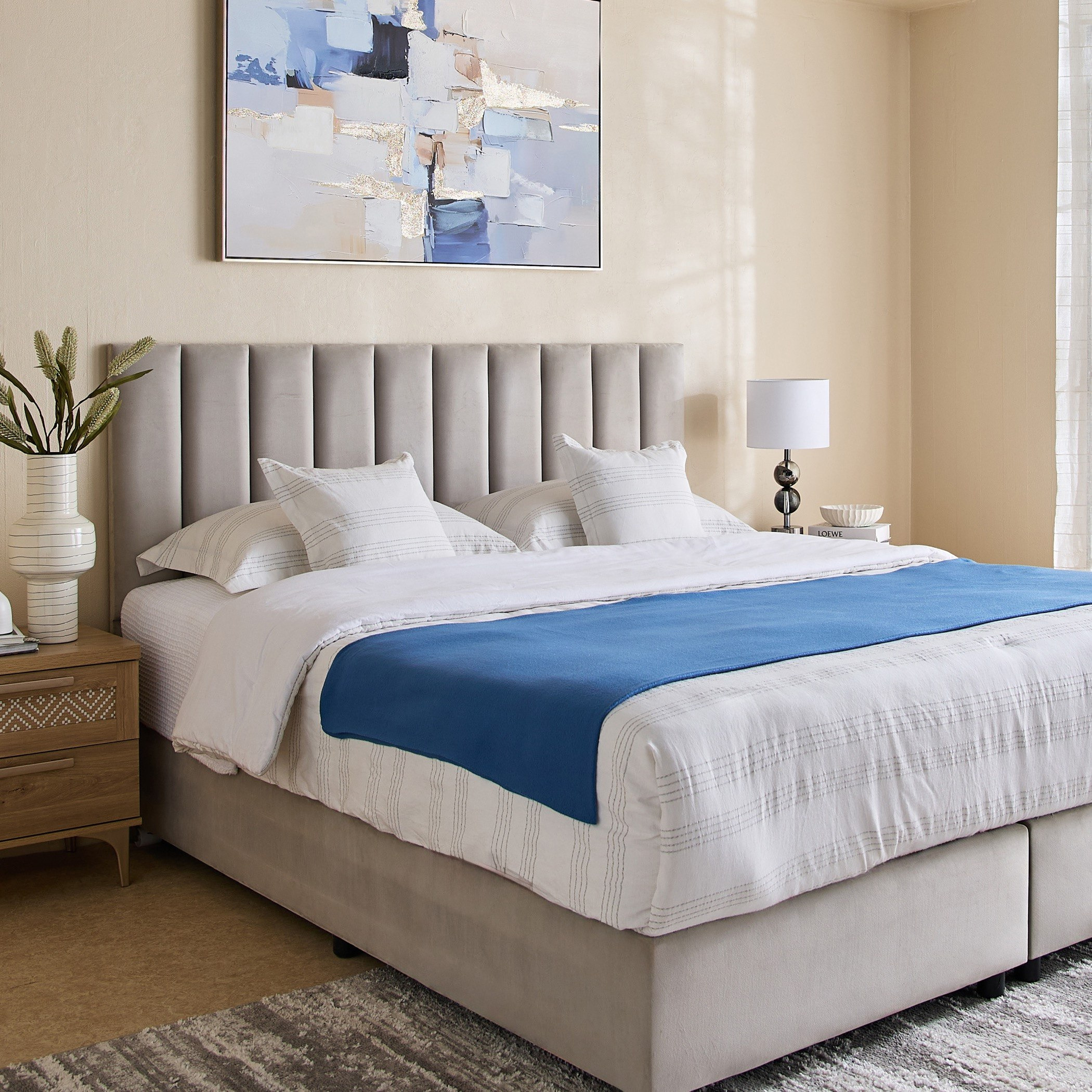 i-Dormira Signature Hotel Collection HR Foam Medium Firm Pocket Spring Mattress - 200x200x28cm-PROMO_HB_UAE_HBX10_250526-image-9