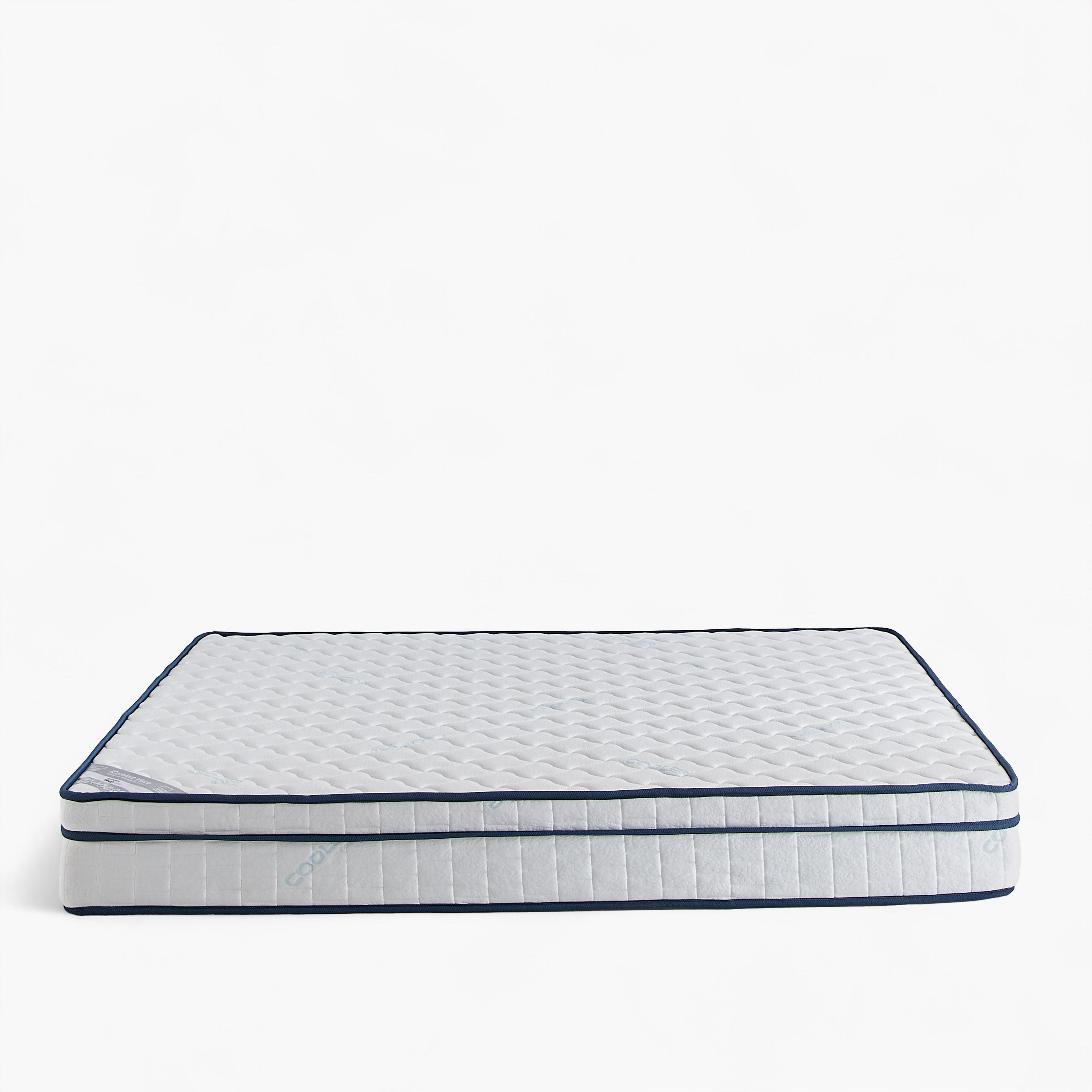 iSleepLuxe iCooltex Comfort Visco Cooling Fabric Memory Foam Bonnell Spring Mattress - 200x200x24 cm-PROMO_HB_KSA_HBX10_190925-image-12