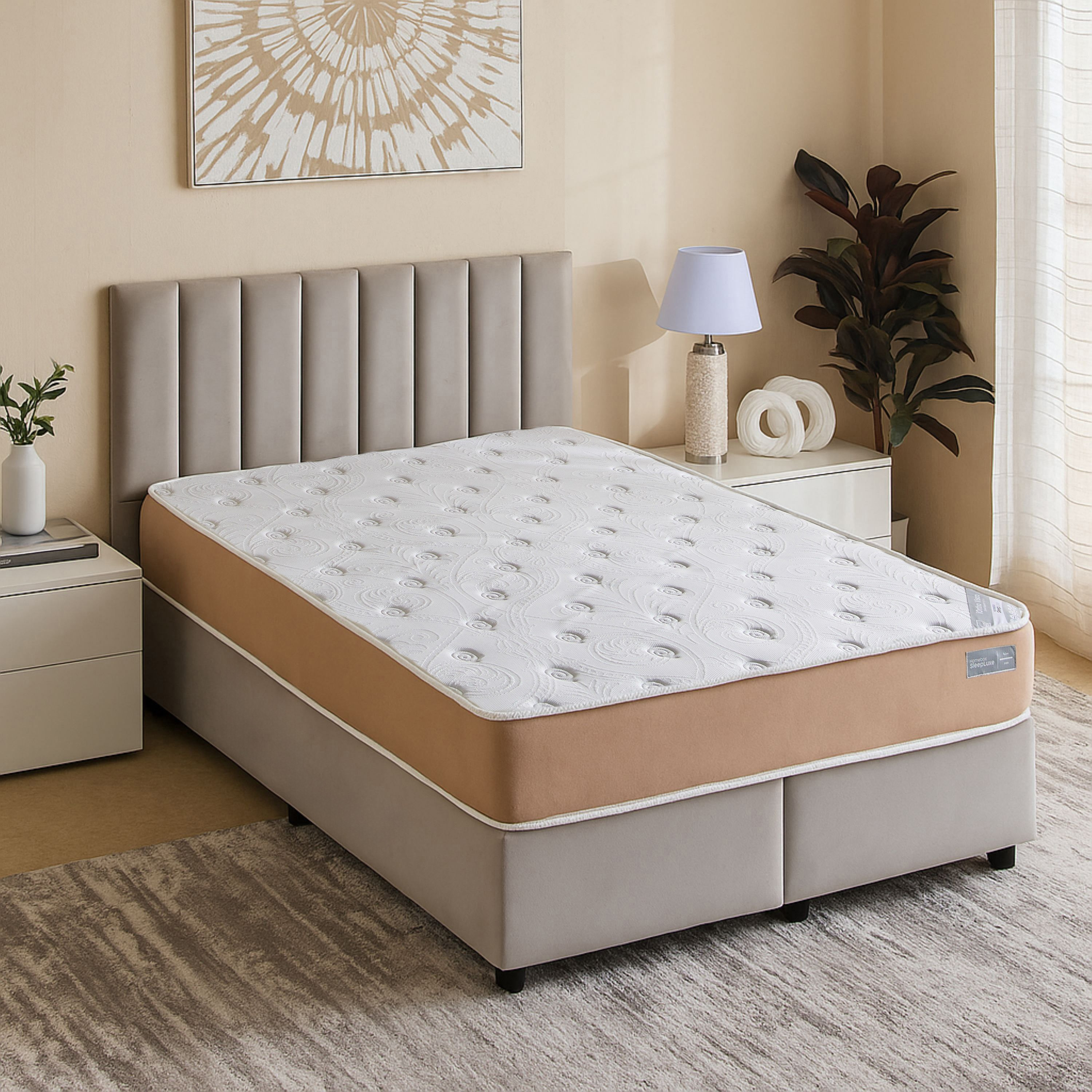 iOrtho Visco SleepLuxe Firm Rebonded Foam Queen Mattress - 150x200x24 cm-PROMO_HB_KSA_HBX10_190925-image-3