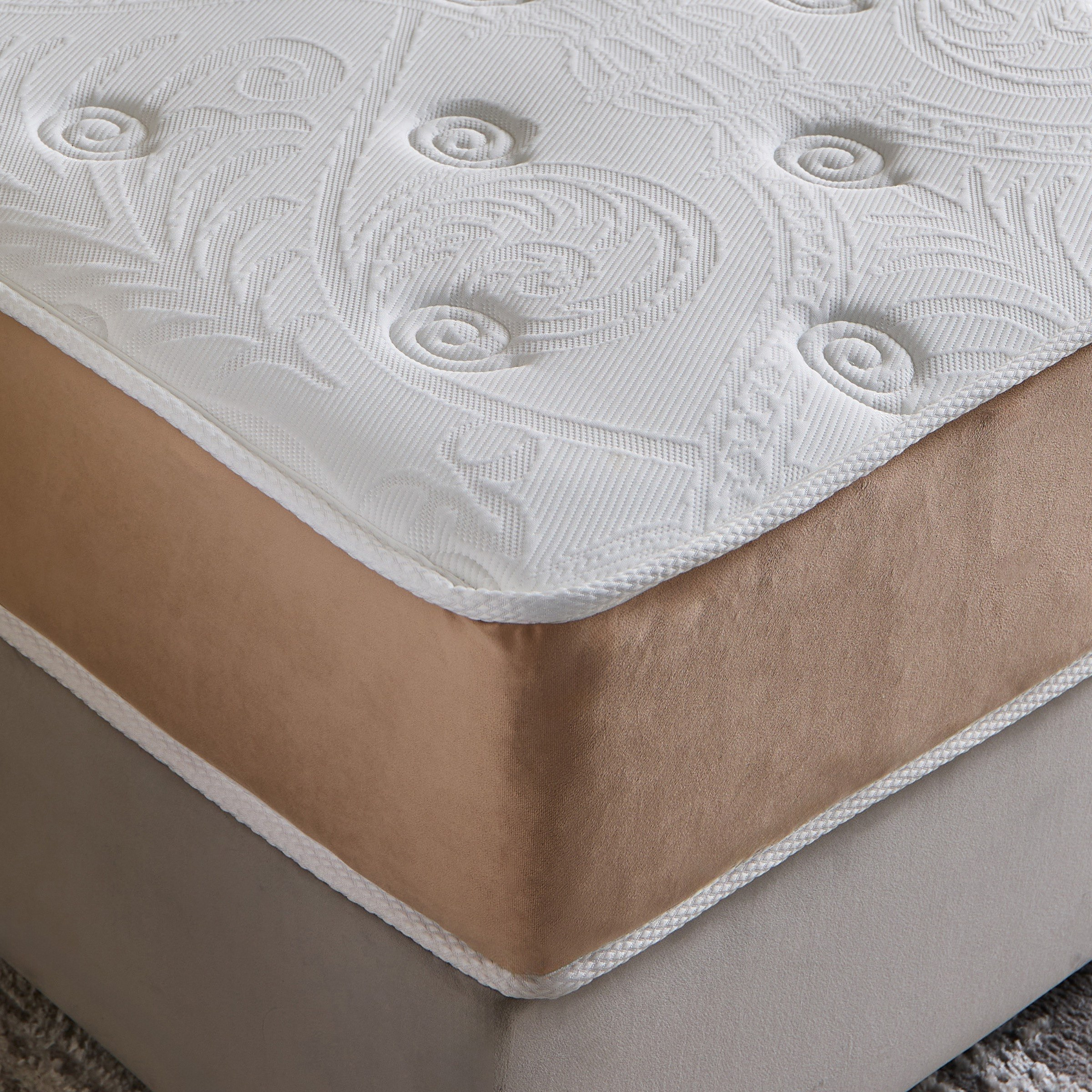 iOrtho Visco SleepLuxe Firm Rebonded Foam Queen Mattress - 155x205x24 cm-hbxbedroom-mattresses-queen-image-4