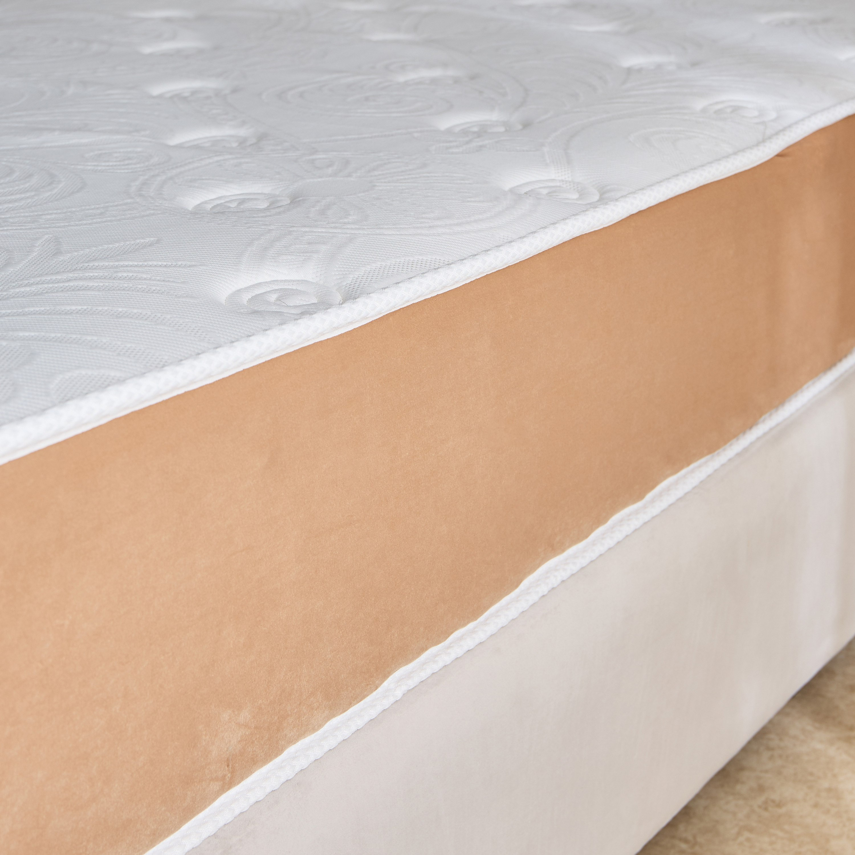 SleepLuxe iOrtho Visco Firm Rebonded Foam King Mattress - 180x200x24 cm-hbxfurniture-mattresses-king-image-7