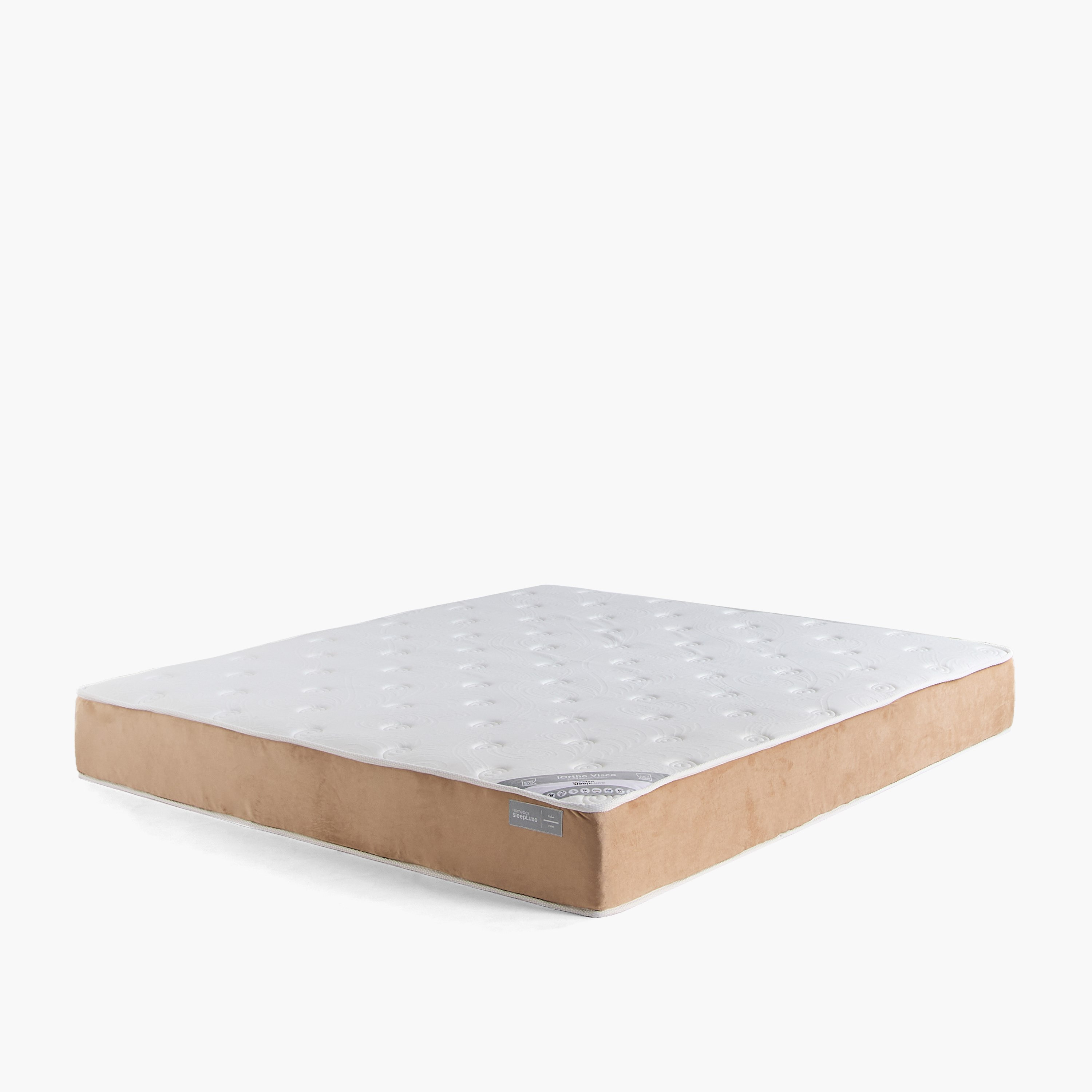 SleepLuxe iOrtho Visco Firm Rebonded Foam King Mattress - 180x200x24 cm-hbxfurniture-mattresses-king-image-9