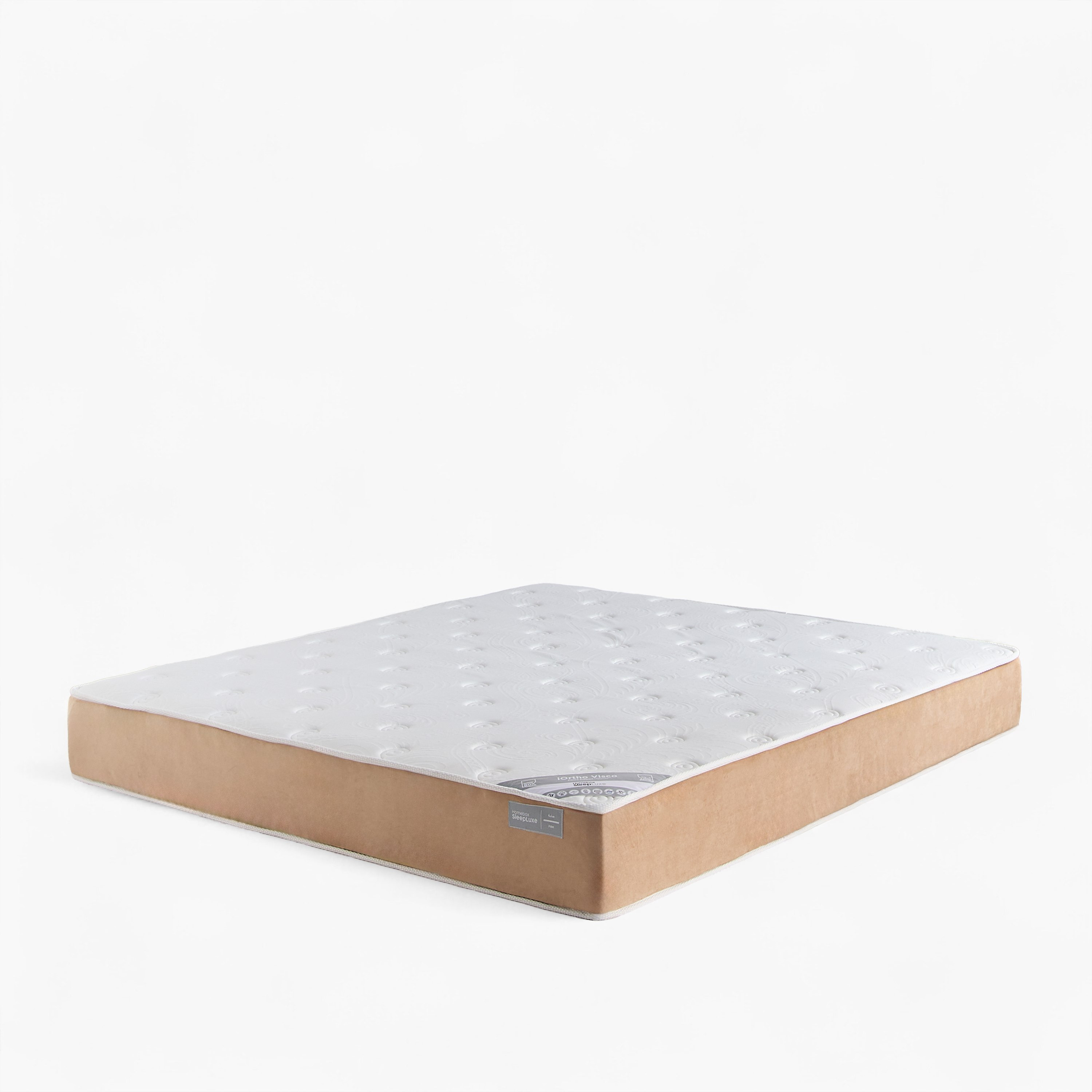 SleepLuxe iOrtho Visco Firm Rebonded Foam King Mattress - 180x210x24 cm-hbxfurniture-mattresses-king-image-9
