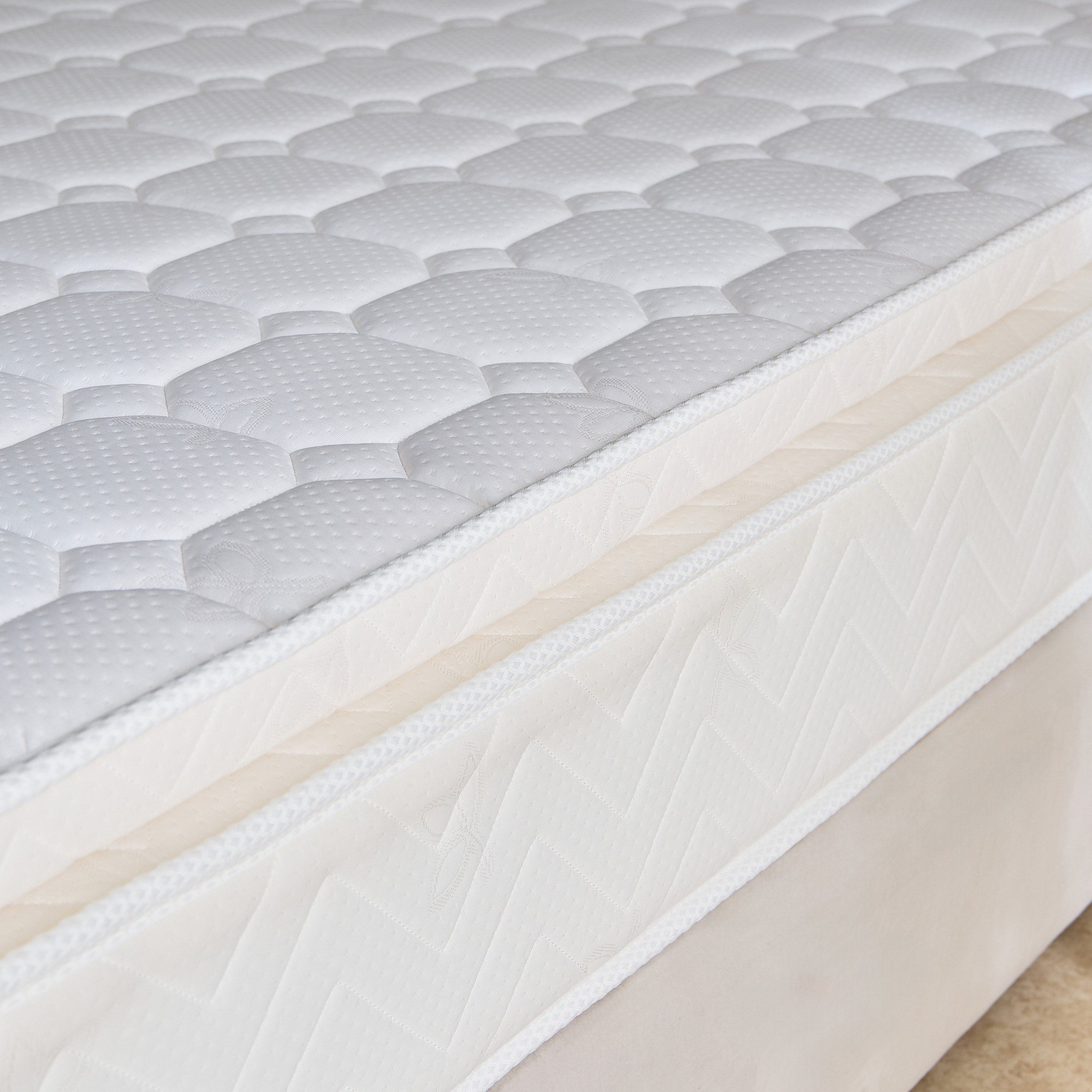 SleepNest iRoyal Pillow Top Medium Firm Bonnell Spring Queen Mattress - 150x200x30 cm-hbxbedroom-mattresses-queen-image-6